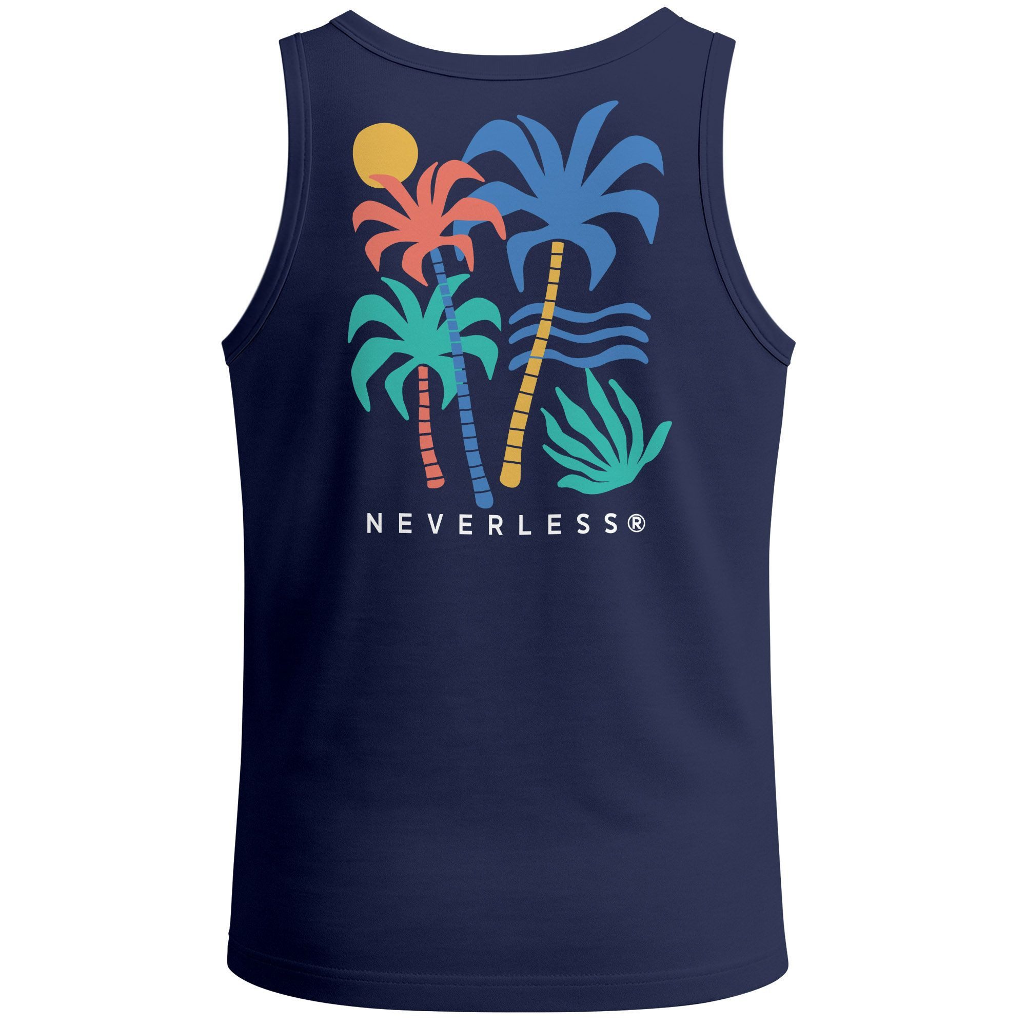 Tanktop Herren Tank-Top Backprint - Grafikshirt mit Rückendruck – Urbaner
