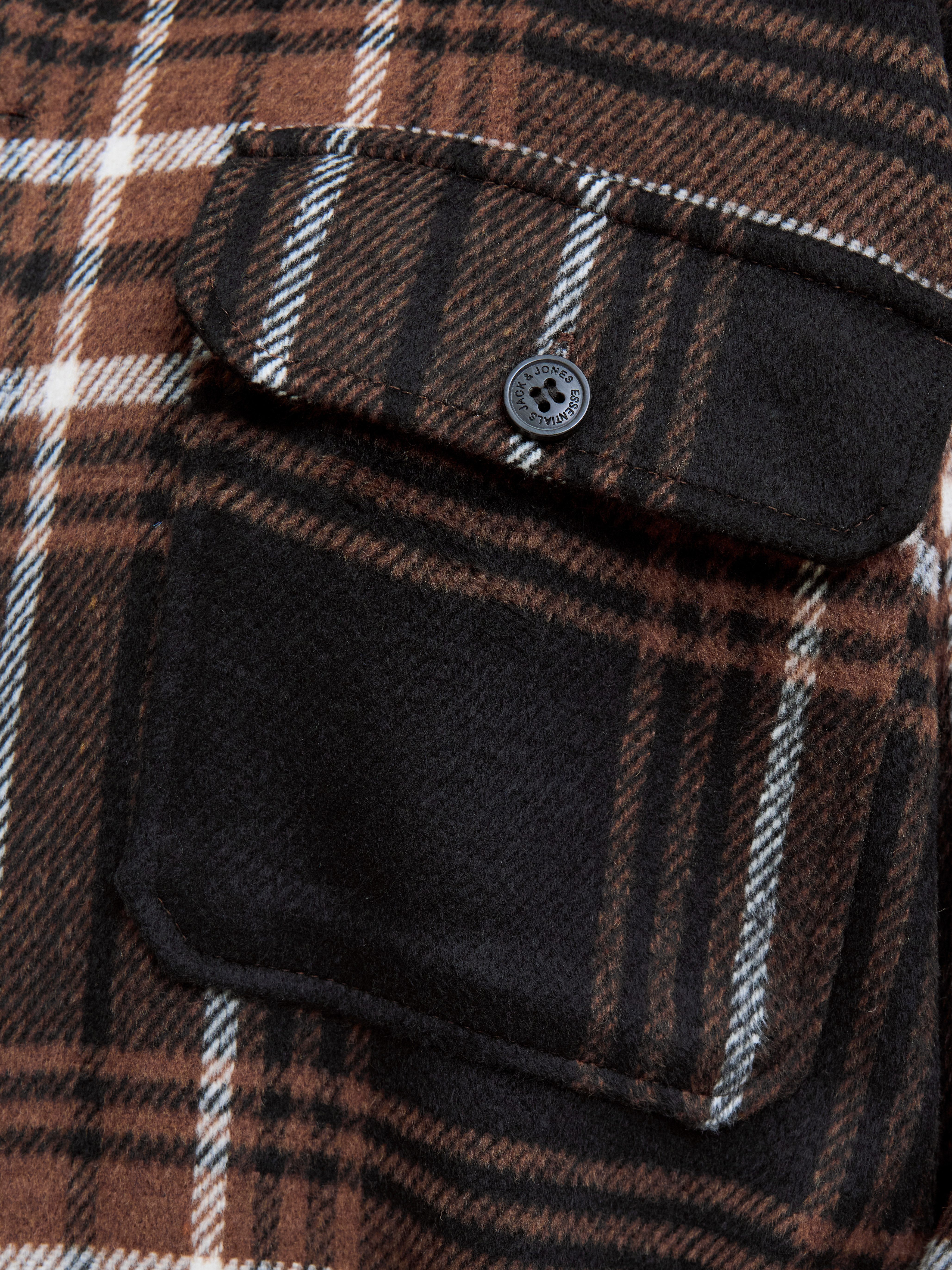 Jack & Jones PlusSize Langarmhemd JJEBRADLEY OLLIE OVERSHIRT LS NOOS PLS