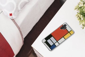 MuchoWow Handyhülle Komposition 2 in Rot Blau und Gelb - Piet Mondrian, Handyhülle Samsung Galaxy A32 5G, Smartphone-Bumper, Print, Handy