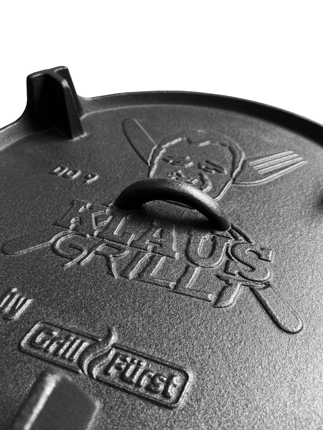 Grillfürst Bratentopf Grillfürst Dutch Oven Edition Sonderedition - Grillt DO9 BBQ Klaus