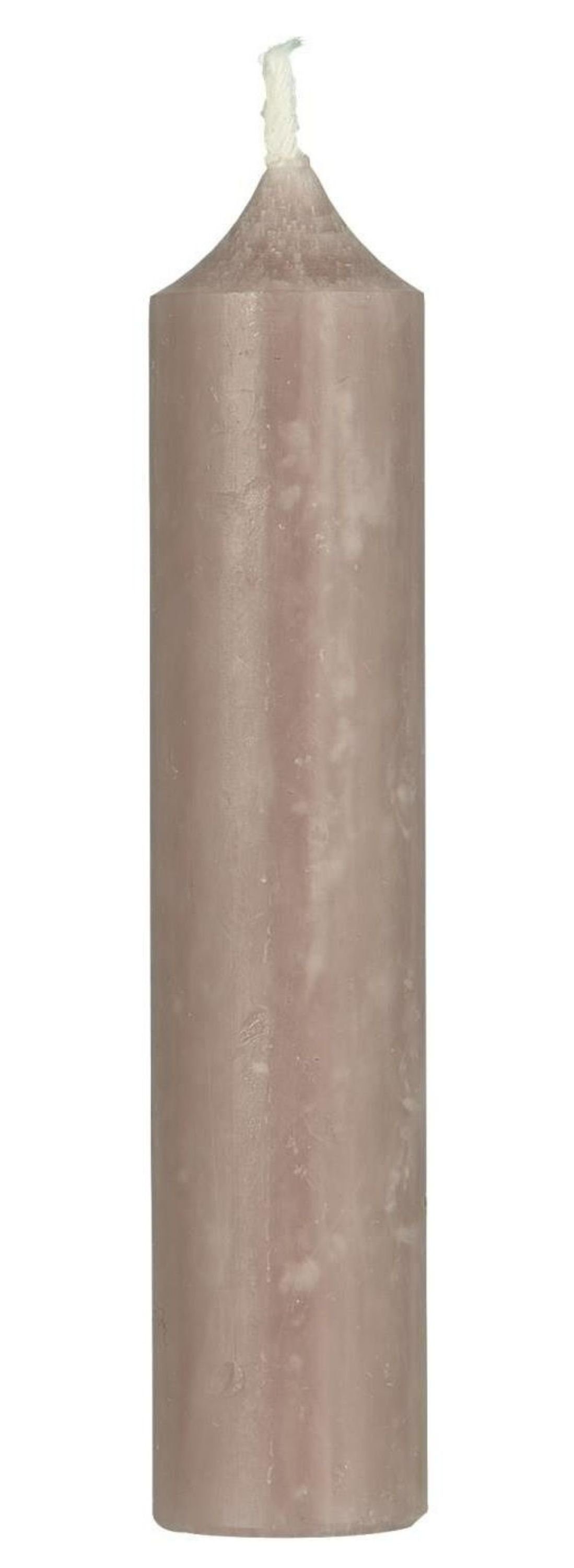 Ib Laursen Tafelkerze (Packung, 8-tlg., Pack), 8er Pack tolle im VintageStil rustikale Stabkerzen im Landhauslo