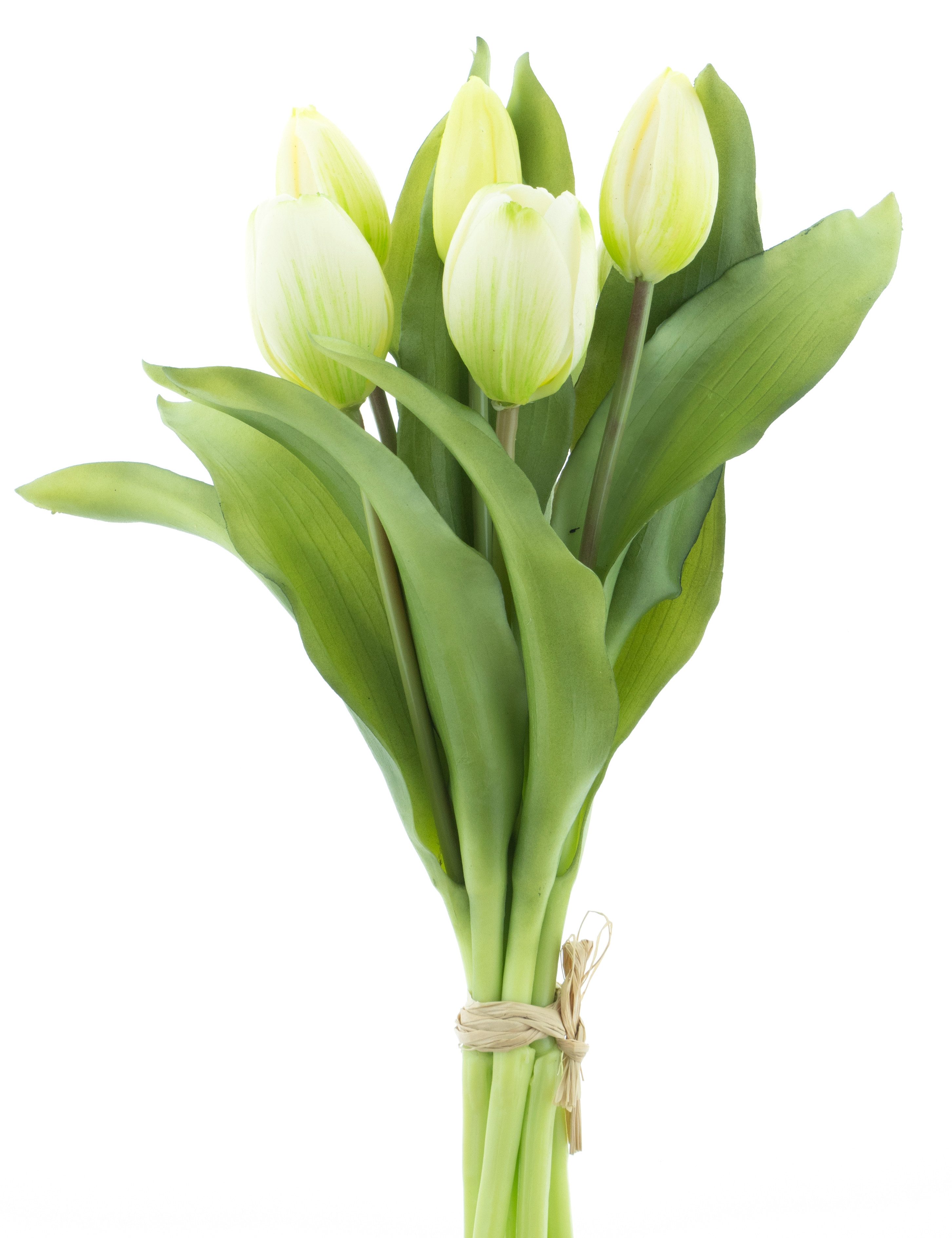 Kunsttulpe mit 4 Tulpen und 3 günstig online kaufen