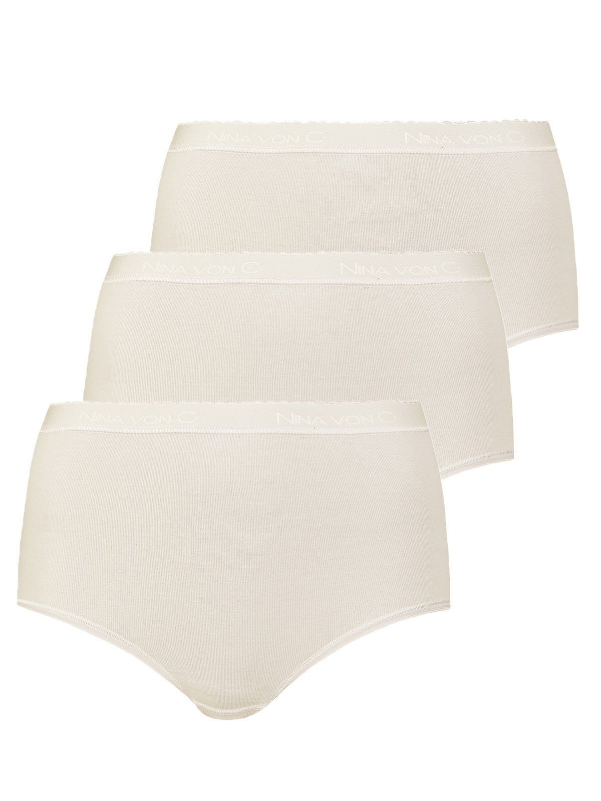 Taillenslip 3er Pack Damen Taillenslip Slipboutique