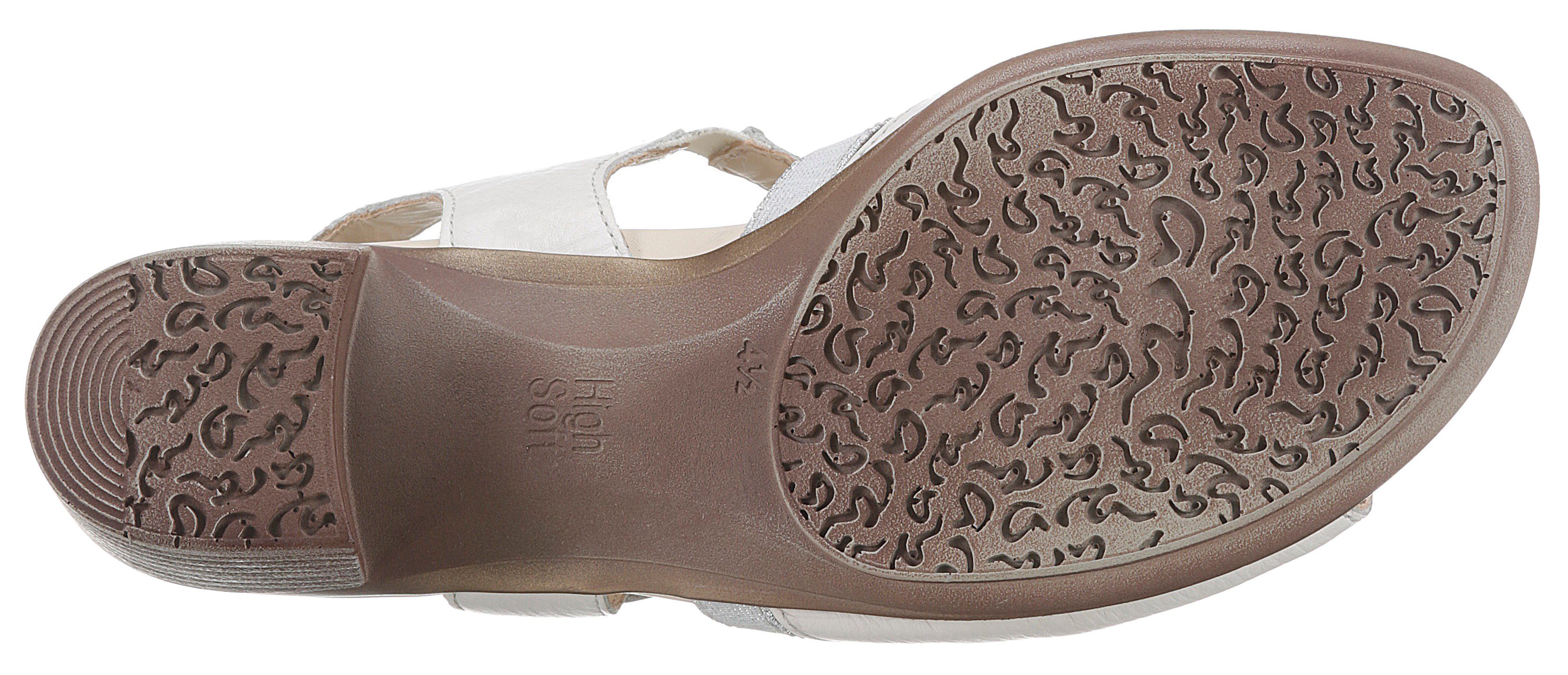 Sandalette eleganter Optik, H-Weite in 048199 Ara offwhite LUGANO