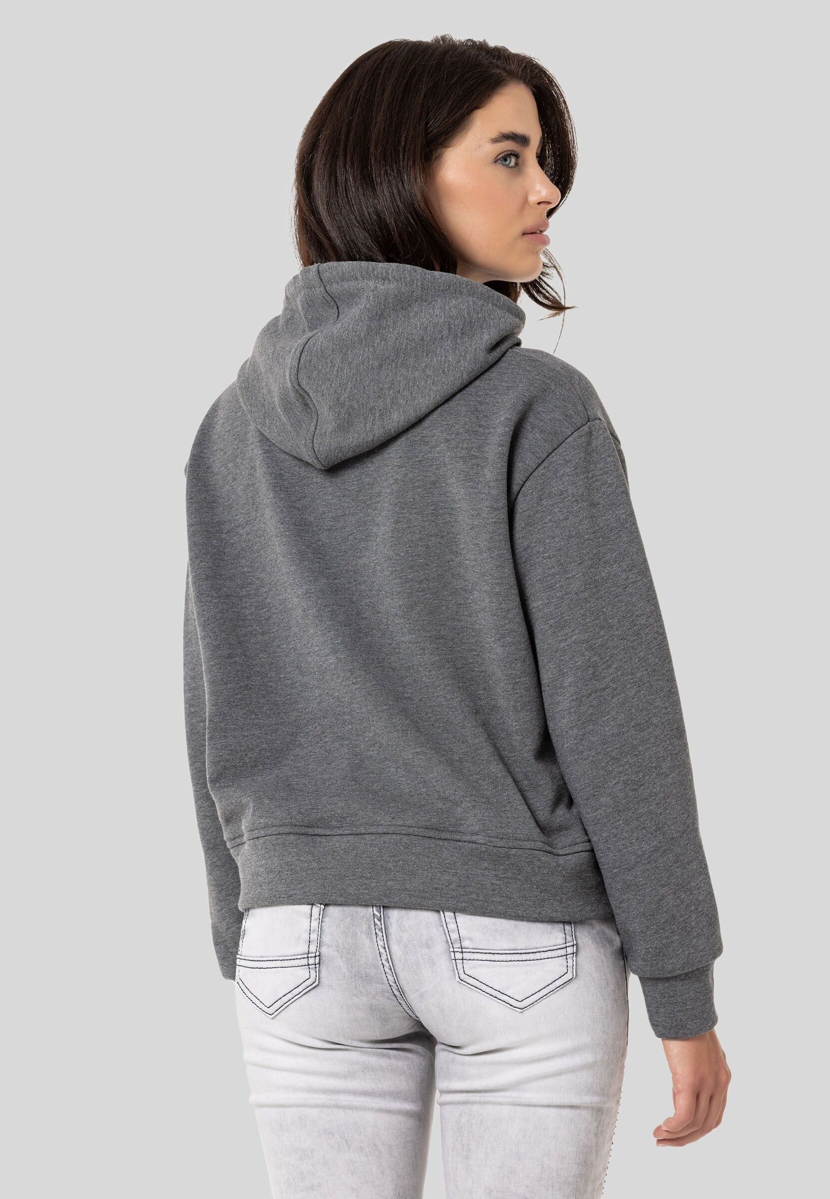 Cipo & Baxx Sweatshirt SWEATSHIRT (1-tlg) ein sportlich-lässiges Kleidungsstück