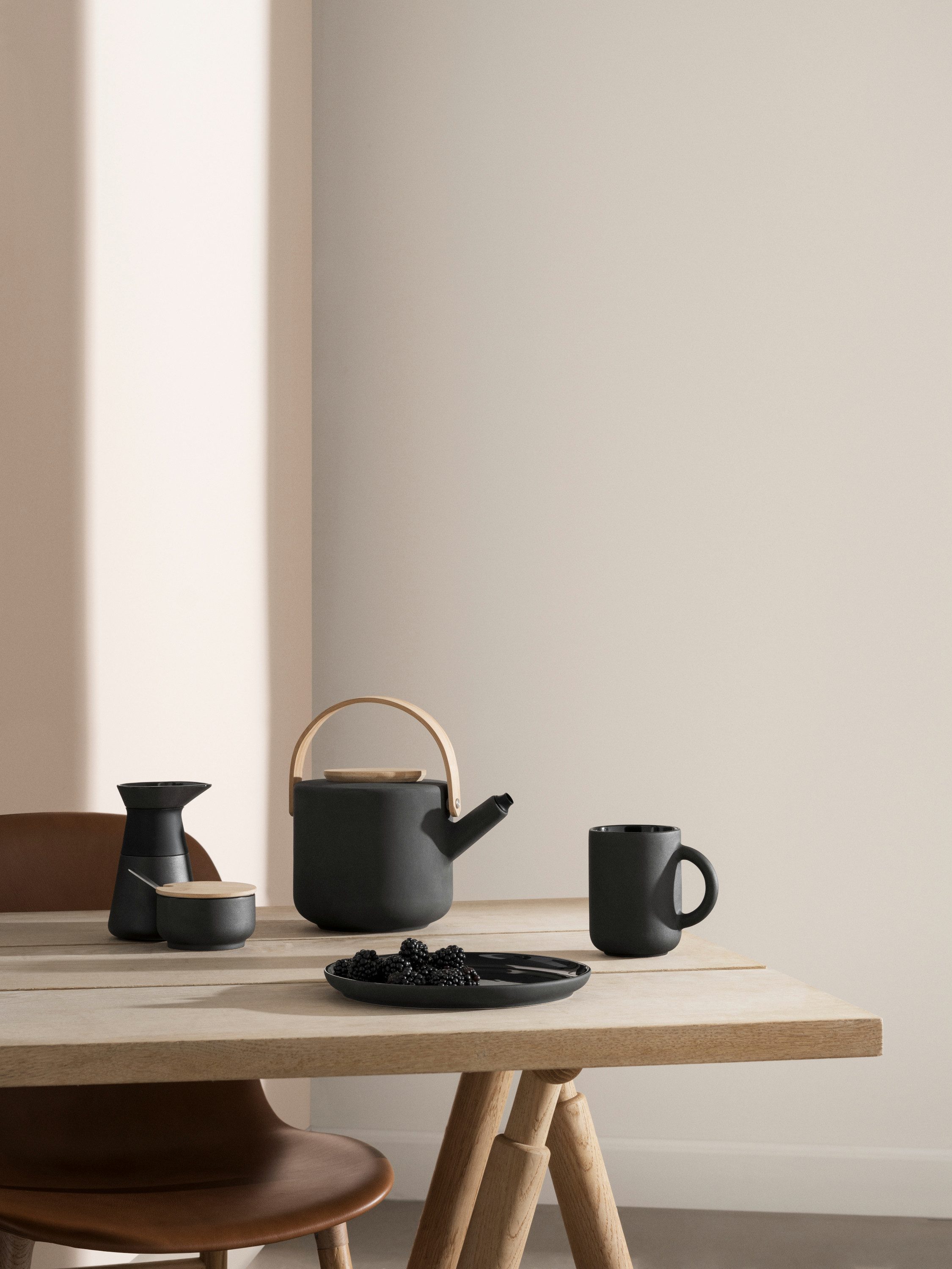 Stelton Zuckerdose Stelton Theo Zuckerschale 0.1 l. Black
