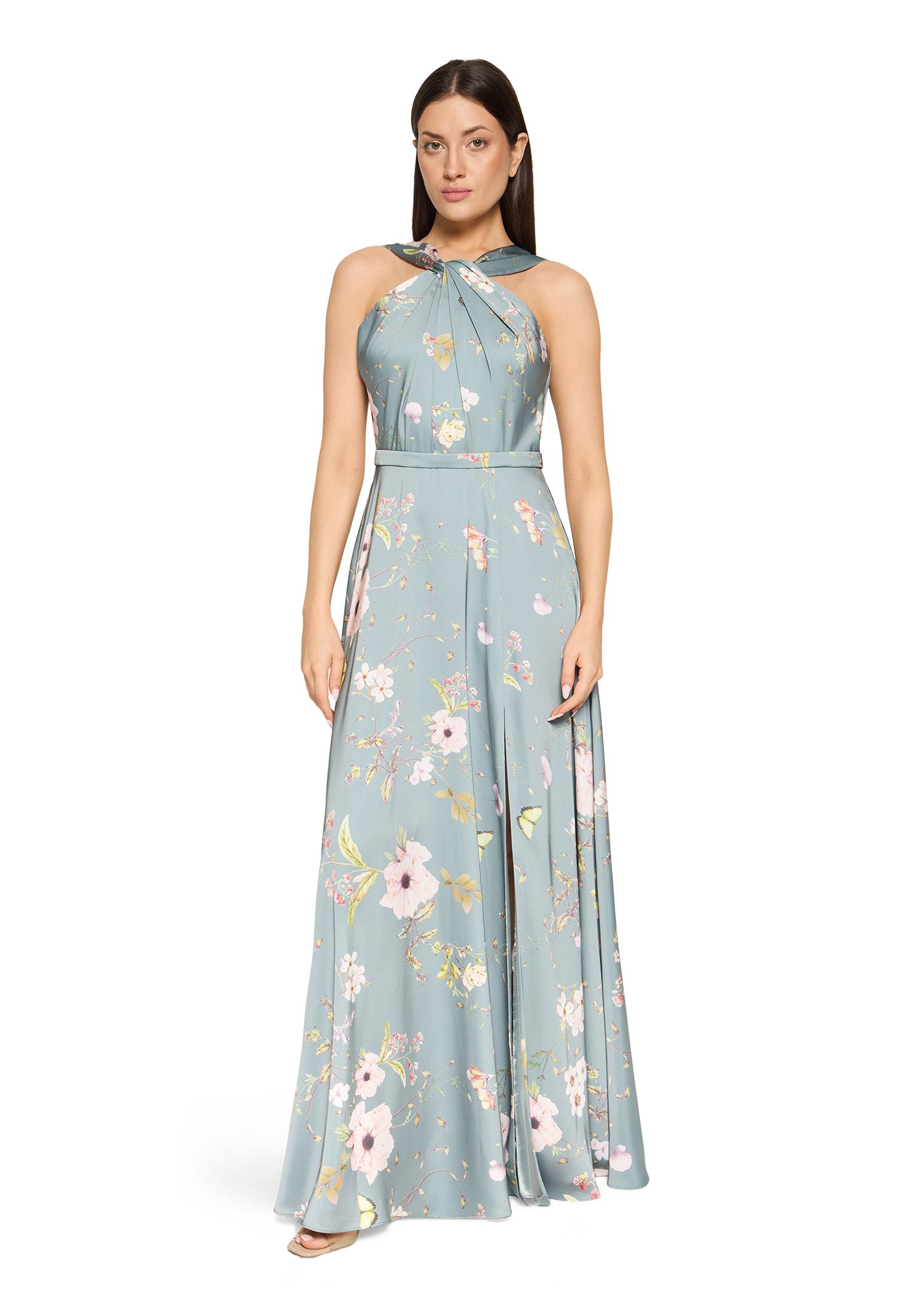 Vera Mont Abendkleid Damen mit Blumenprint