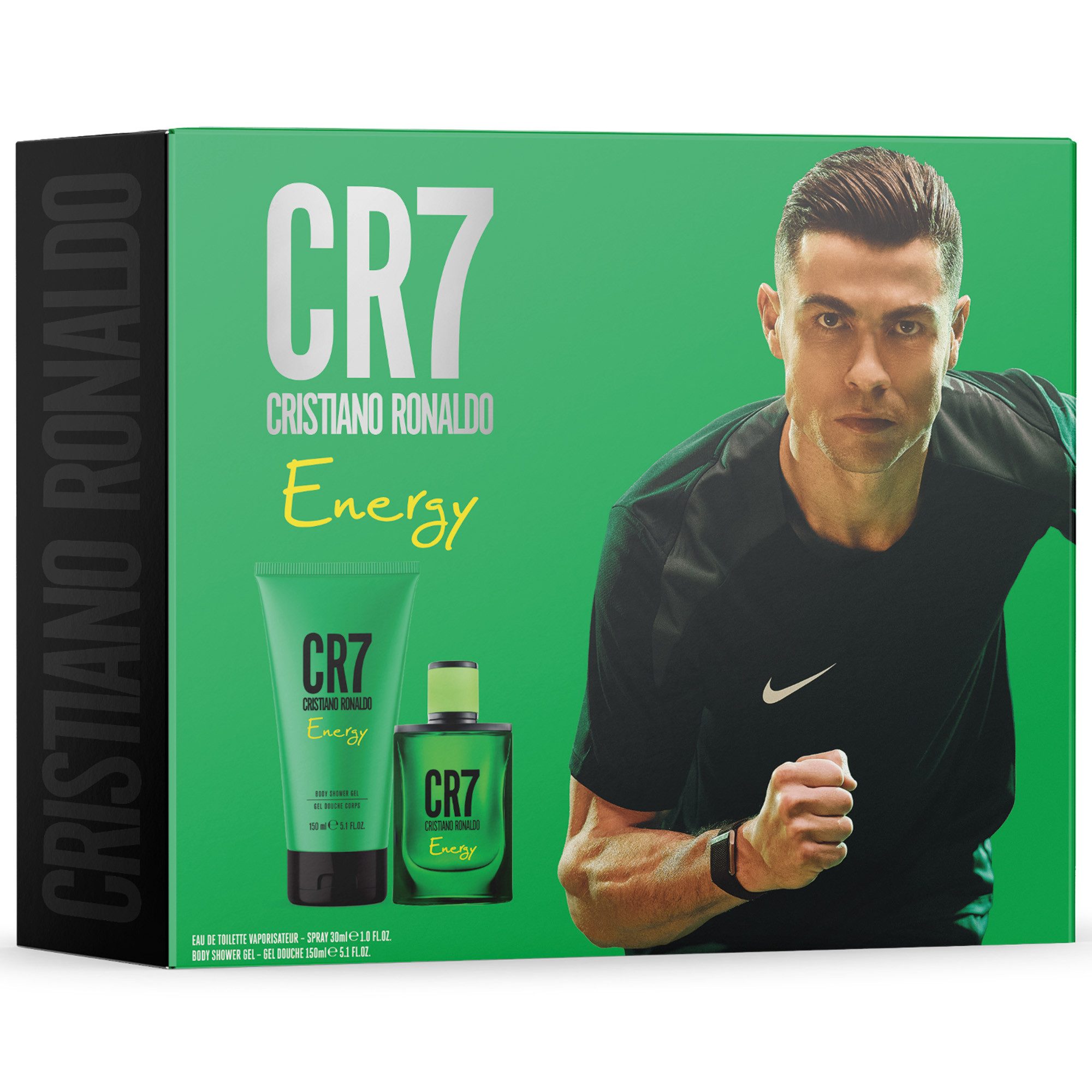 CRISTIANO RONALDO Duft-Set Cristiano Ronaldo - Energy Giftset 30ml EdT + SG 150ml, 2-tlg., Parfüm und Duschgel