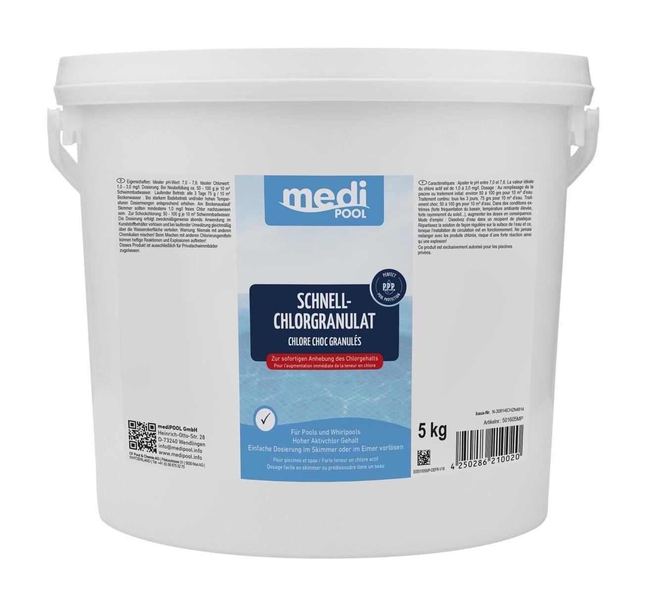 mediPOOL Poolpflege mediPOOL Schnell-ChlorGranulat, (Spar-Set) günstig online kaufen