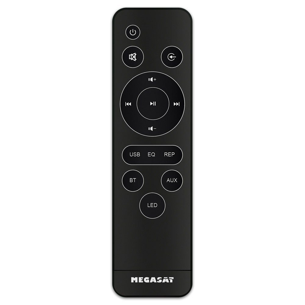 5 2x15W Klangwunder Megasat Bluetooth V Soundbar für TV Soundbar Lautsprecher