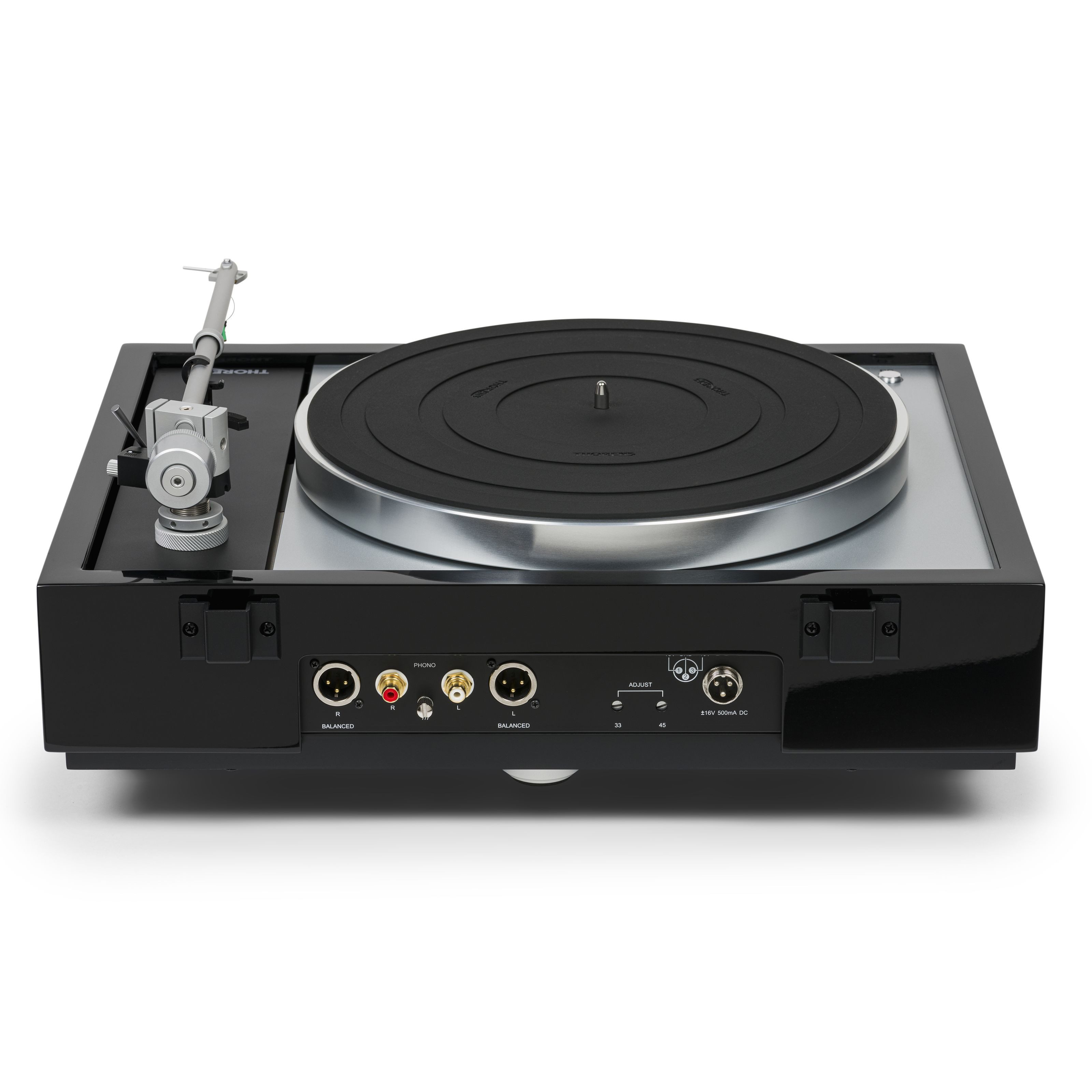 Thorens Plattenspieler (TD 1600 (black, incl. TP 92) High End - Hifi Plattenspieler)