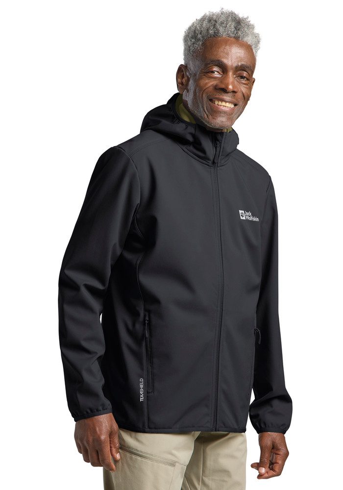 Jack Wolfskin Softshelljacke BORNBERG HOODY M günstig online kaufen