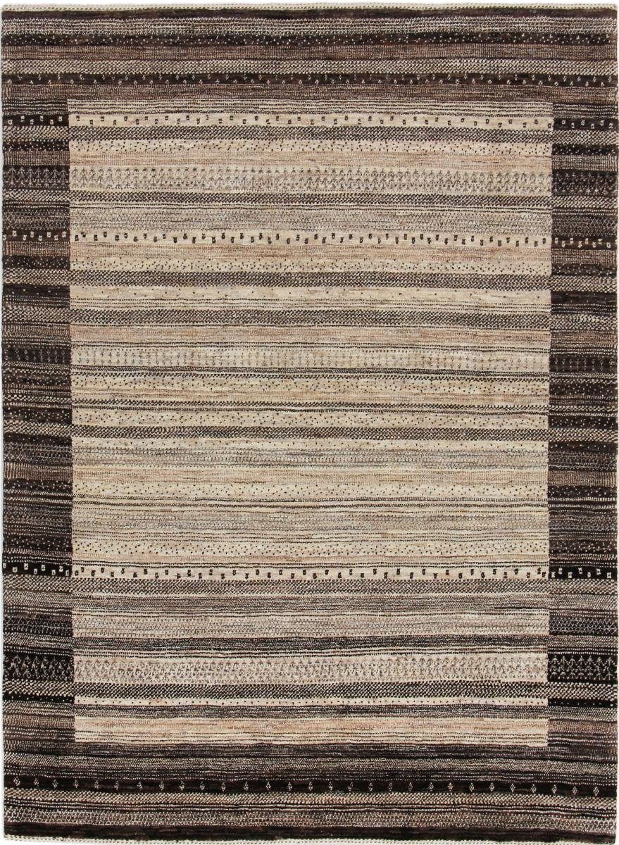 Orientteppich Perser Gabbeh Loribaft Nowbaft 146x197 Handgeknüpfter Moderner, Nain Trading, rechteckig, Höhe: 12 mm