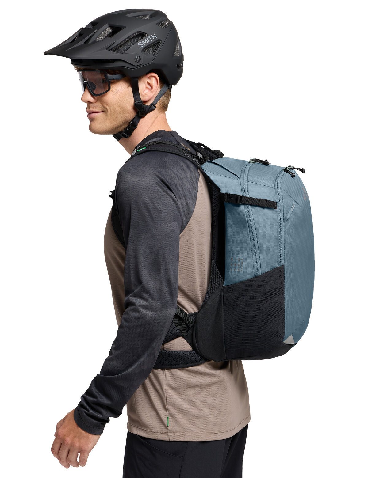 VAUDE Trekkingrucksack Trailvent 10, moderner Fahrrad Rucksack zum Mountainbiken, 10 Liter