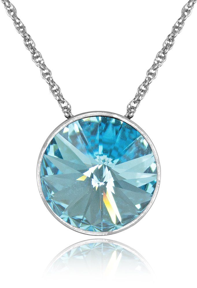 LUISIA® Kette mit Anhänger LUISIA® Halskette 'Sinja' mit Premium Kristallen -