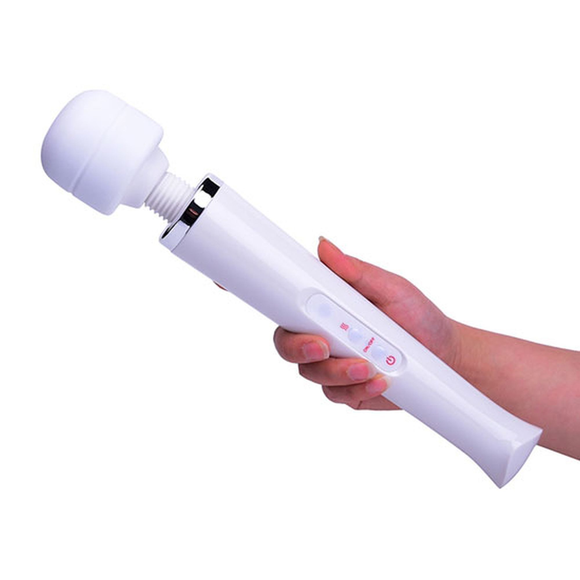 denu-shop Massagegerät Kraftvoller Kabelloser Massagestab Ganzkörper Tragbar, Packung 1-tlg., 1 x Massagegerät, 1 x Ladekabel, 1 x Aufbewahrungstasche, Kraftvoll