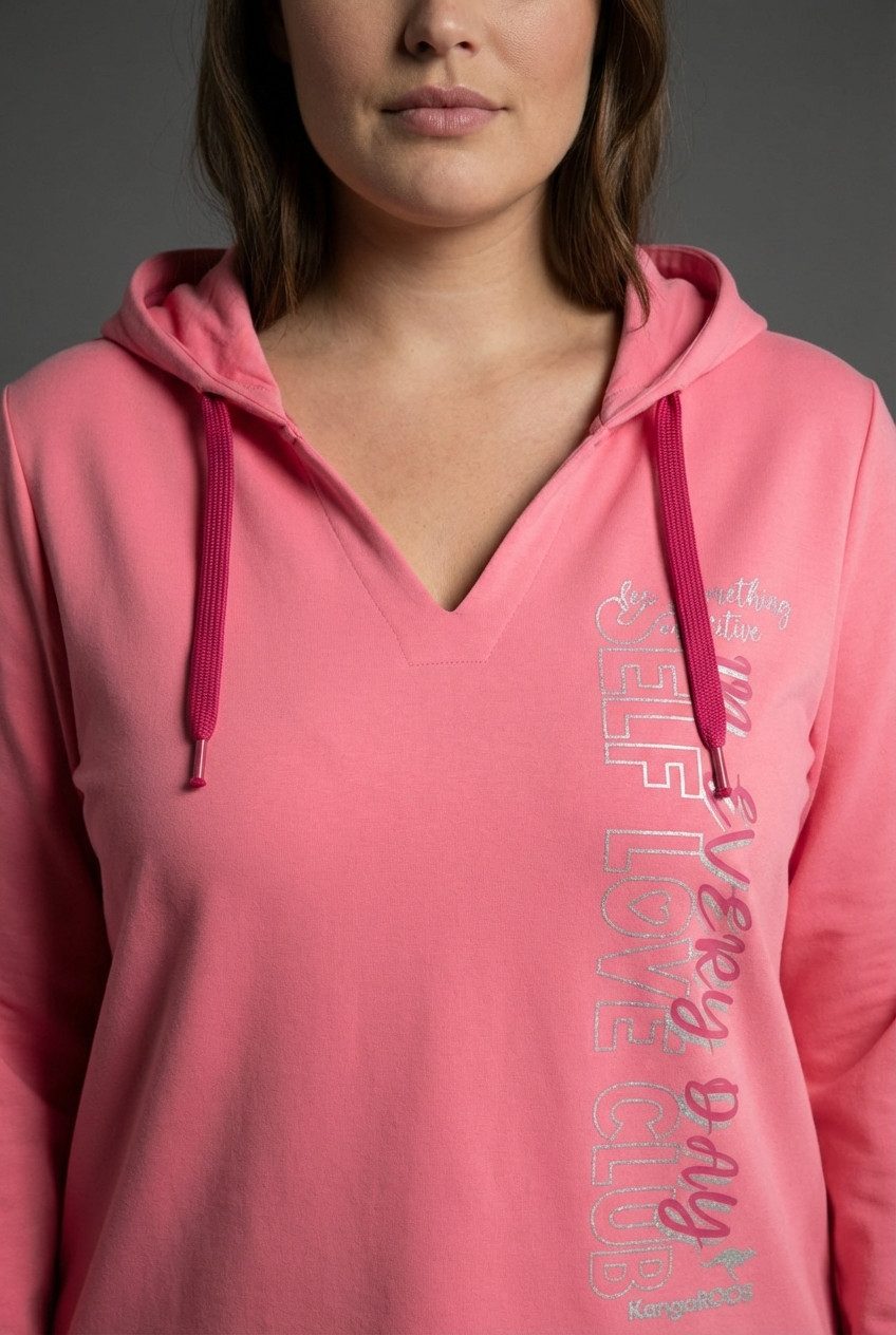 KangaROOS Kapuzensweatshirt casual Stil, mit Kapuze, bequeme Passform, große Größen. € 49,99, (€ 49,99 pro 1 Stk).