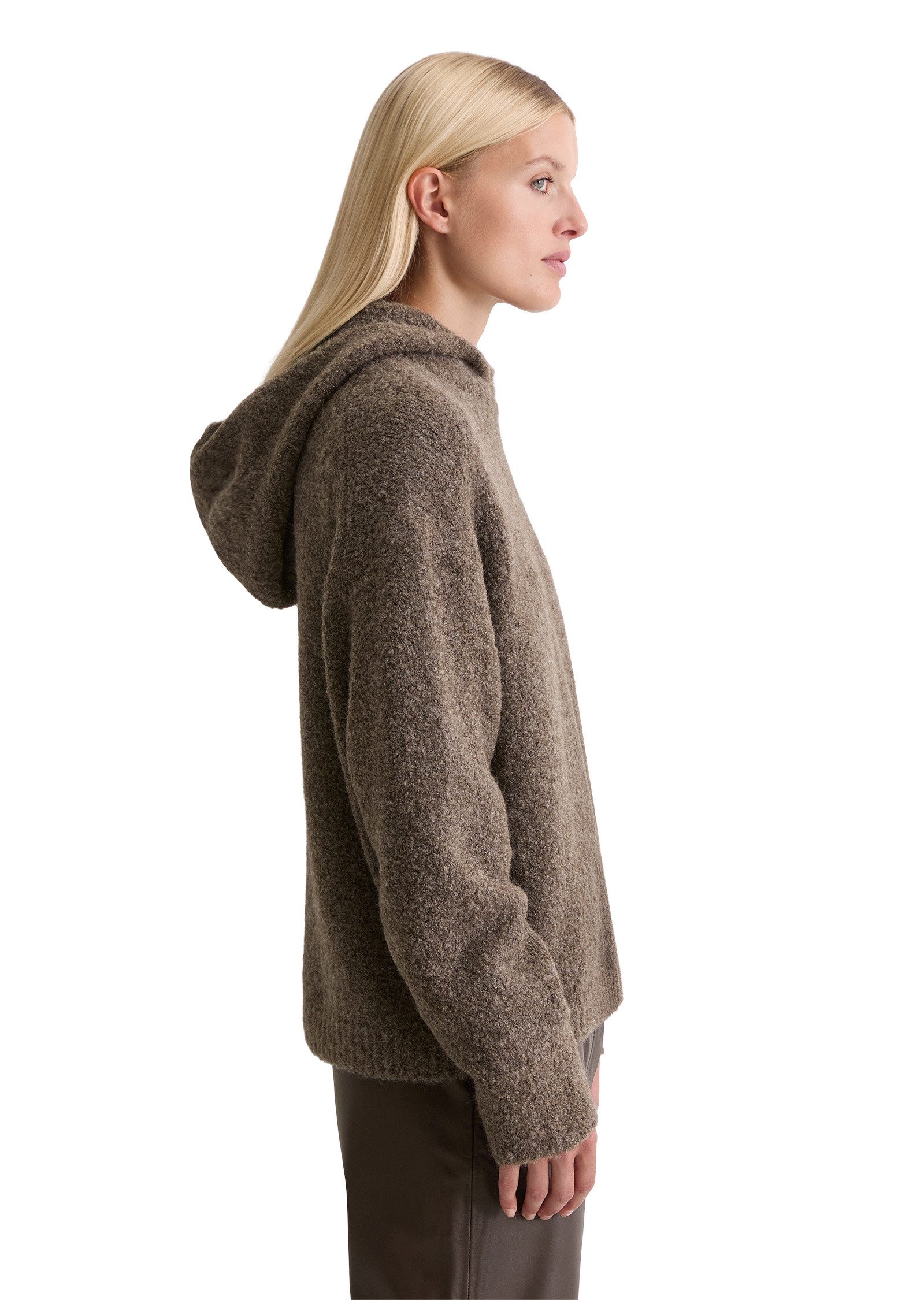 Marc O'Polo Rundhalspullover aus Schurwolle-Alpakawolle-Mix günstig online kaufen