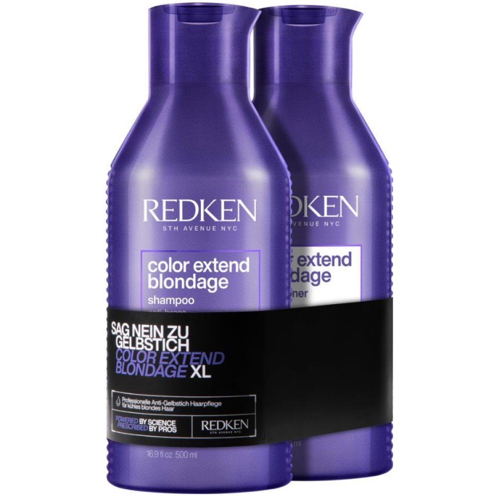 Bundle ml Haarpflege-Set Redken 500 Blondage Color x Redken 2 Extend