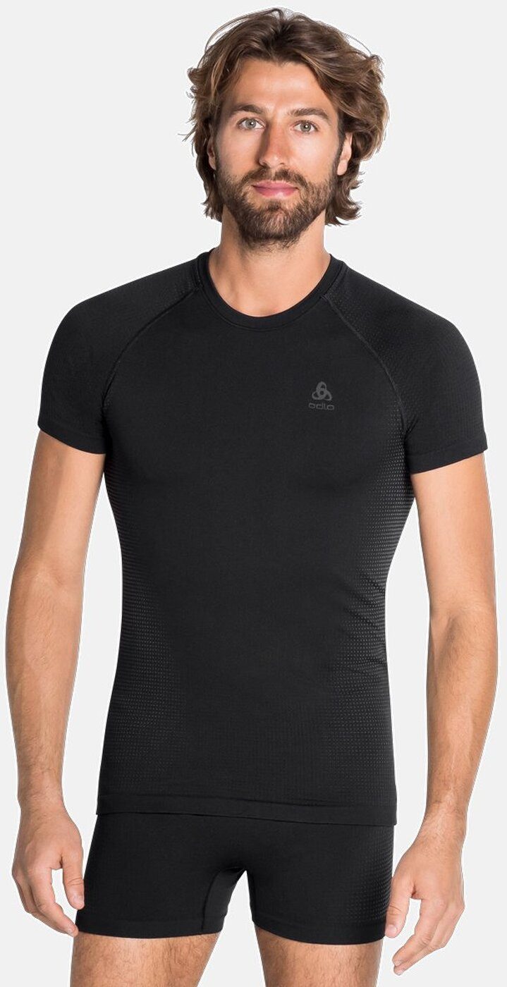Odlo Unterhemd PERFORMANCE WARM BLACK - ODLO GRAPHITE GREY