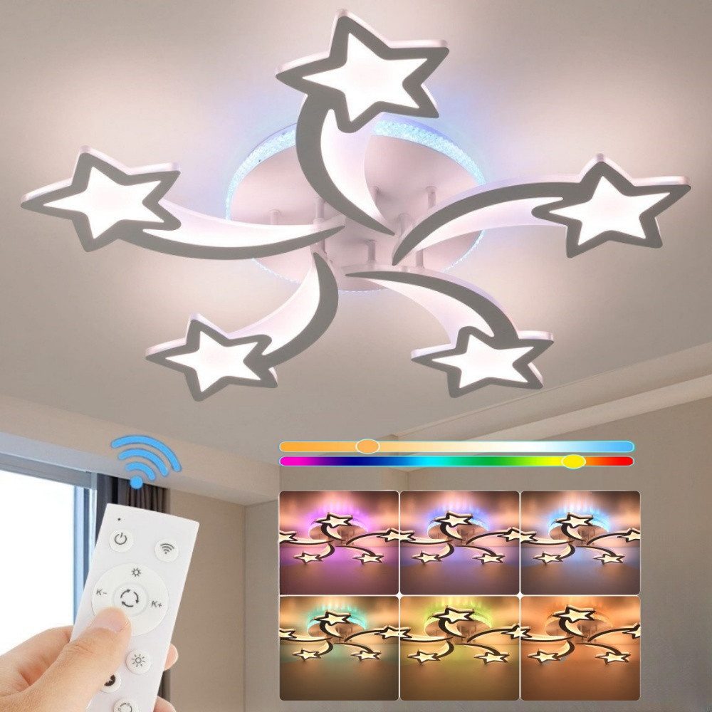 LETGOSPT LED Deckenleuchte 30W/ 54W Deckenleuchte günstig online kaufen