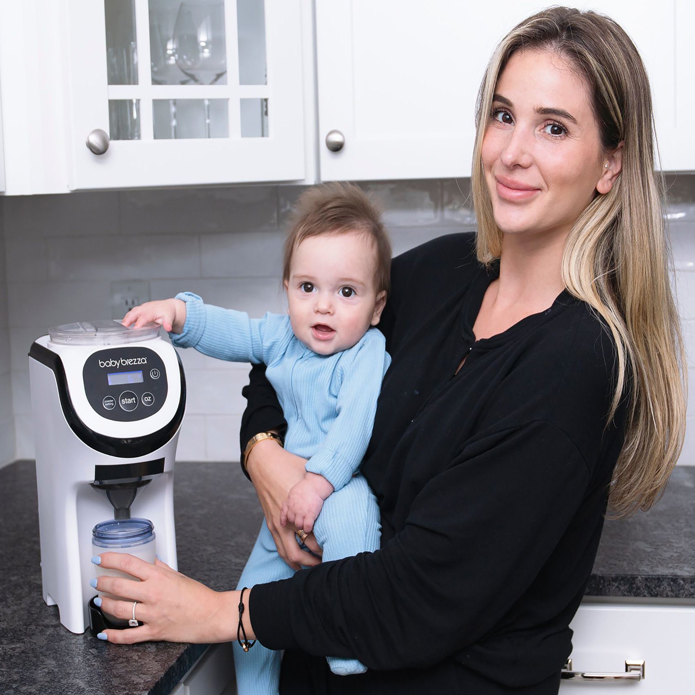 Flaschenzubereiter Mini Formula Brezza Babyflaschenwärmer Base mit Baby Pro automatischer -