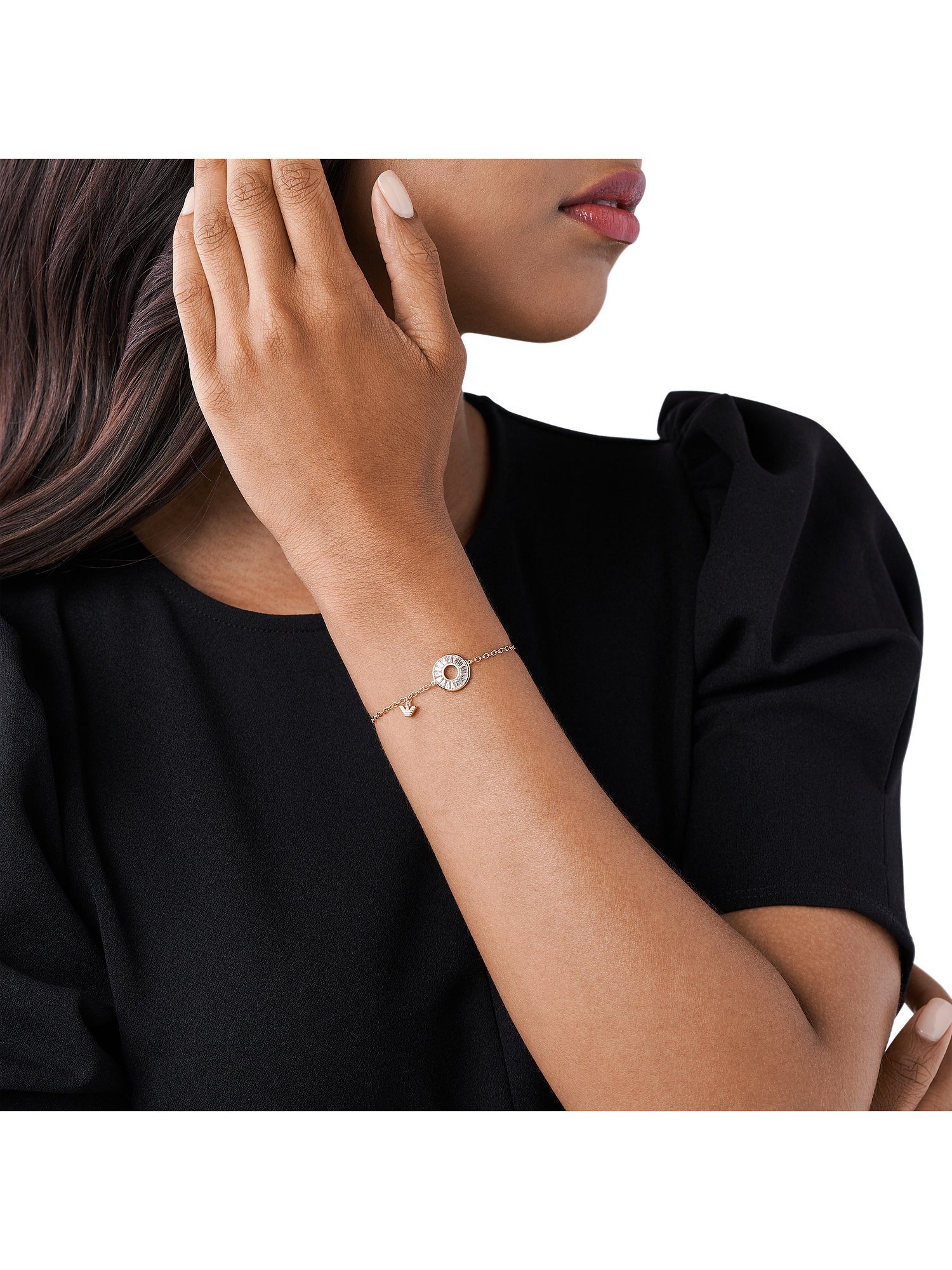 Emporio Armani Armband, Damenschmuck ros... Emporio Armani Armband, Damenschmuck ros...