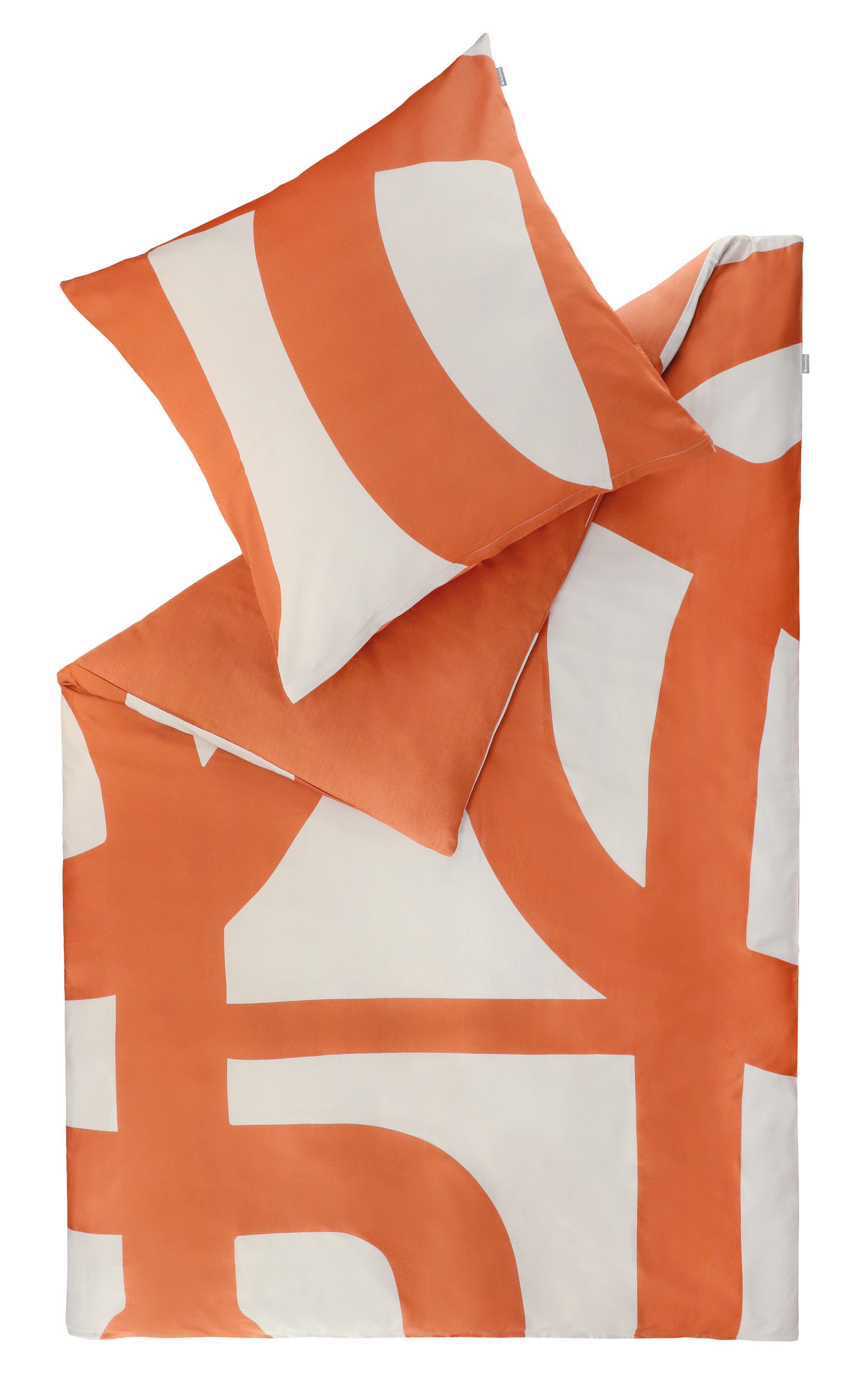 SCHÖNER WOHNEN-Kollektion Wendebettwäsche Scribble, Satin, aus 100% Baumwolle