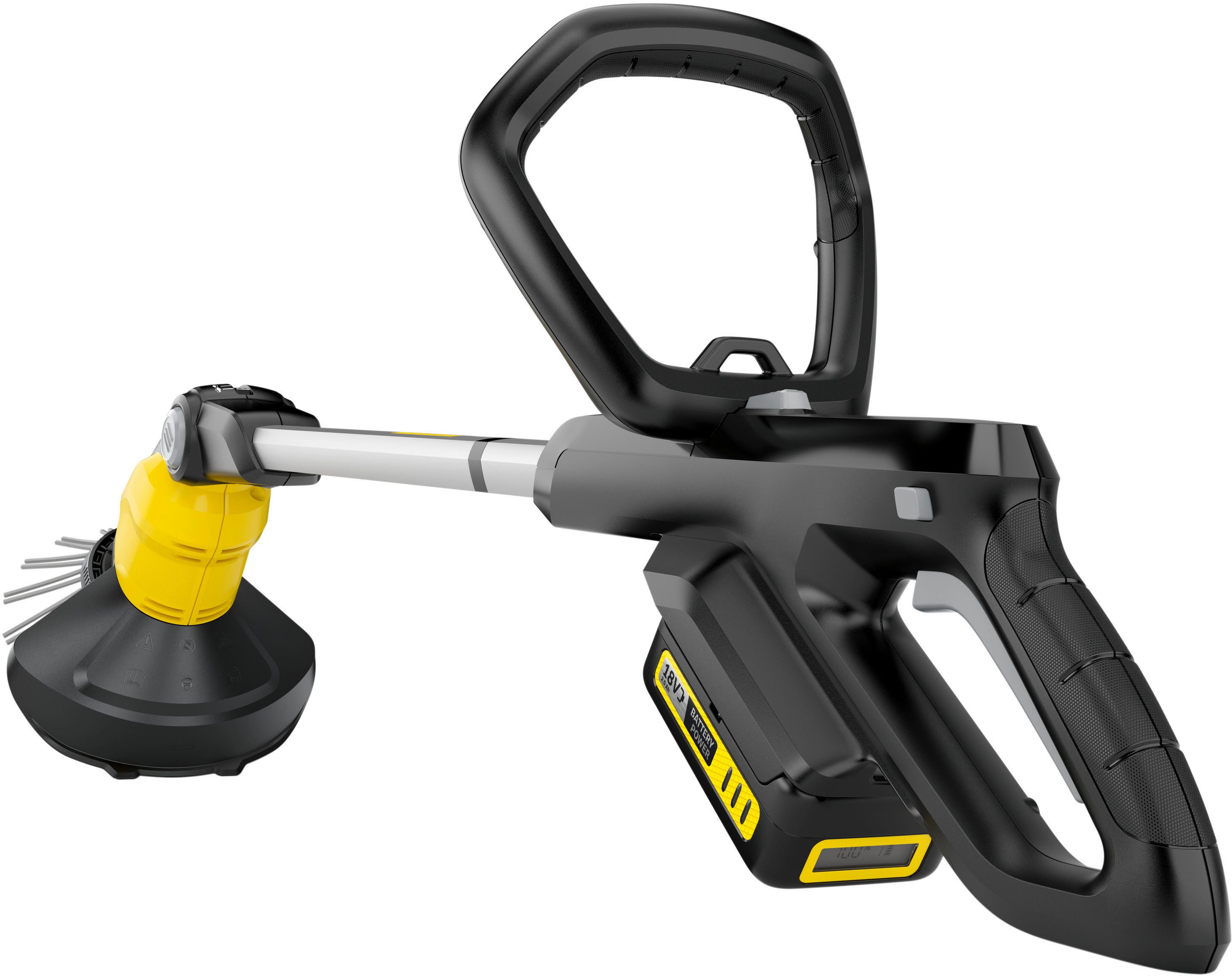 KÄRCHER Akku-Oberflächenbürste WRE 18-55, Unkrautentferner, ohne Akku und Ladegerät