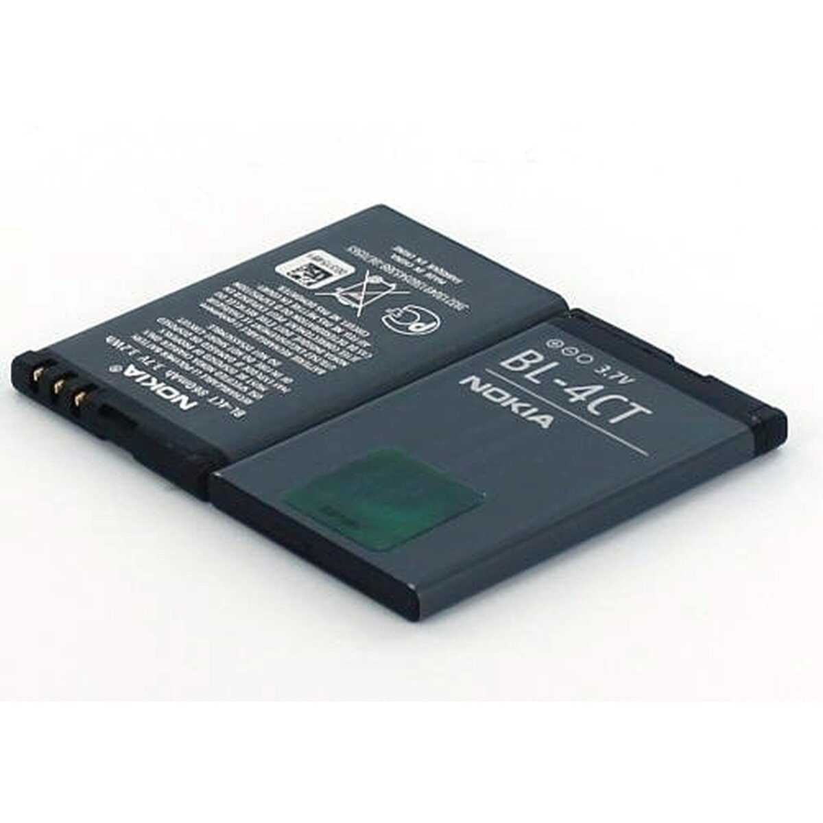 Nokia Akku für Nokia 2720 Fold Li-Ion 3,7 Volt 860 mAh schwarz Handy-Akku