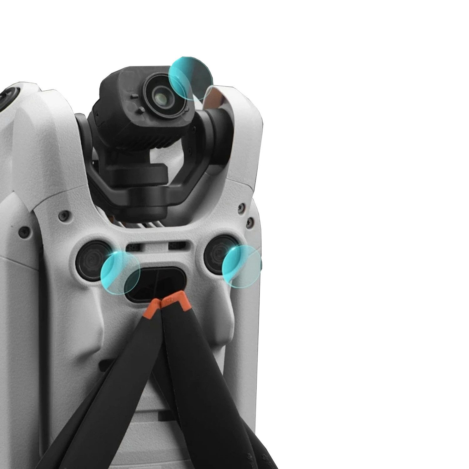 Für DJI Mini 4 Pro Drohne Sensor / Objektiv Linsen Schutz Glas Set Zubehör Drohne