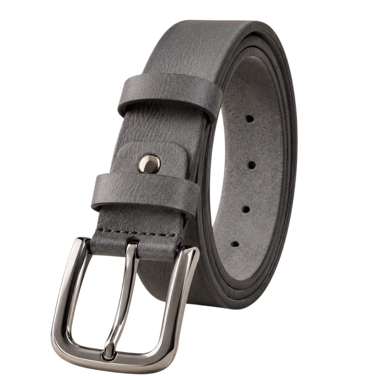 herémood Ledergürtel Gürtel Herren 4cm breit Ledergürtel Jeans Premium Geschenke für Männer (100 % Echtleder Gürtel handgefertigt, hochwertig verarbeitet, kürzbar, 1-St)