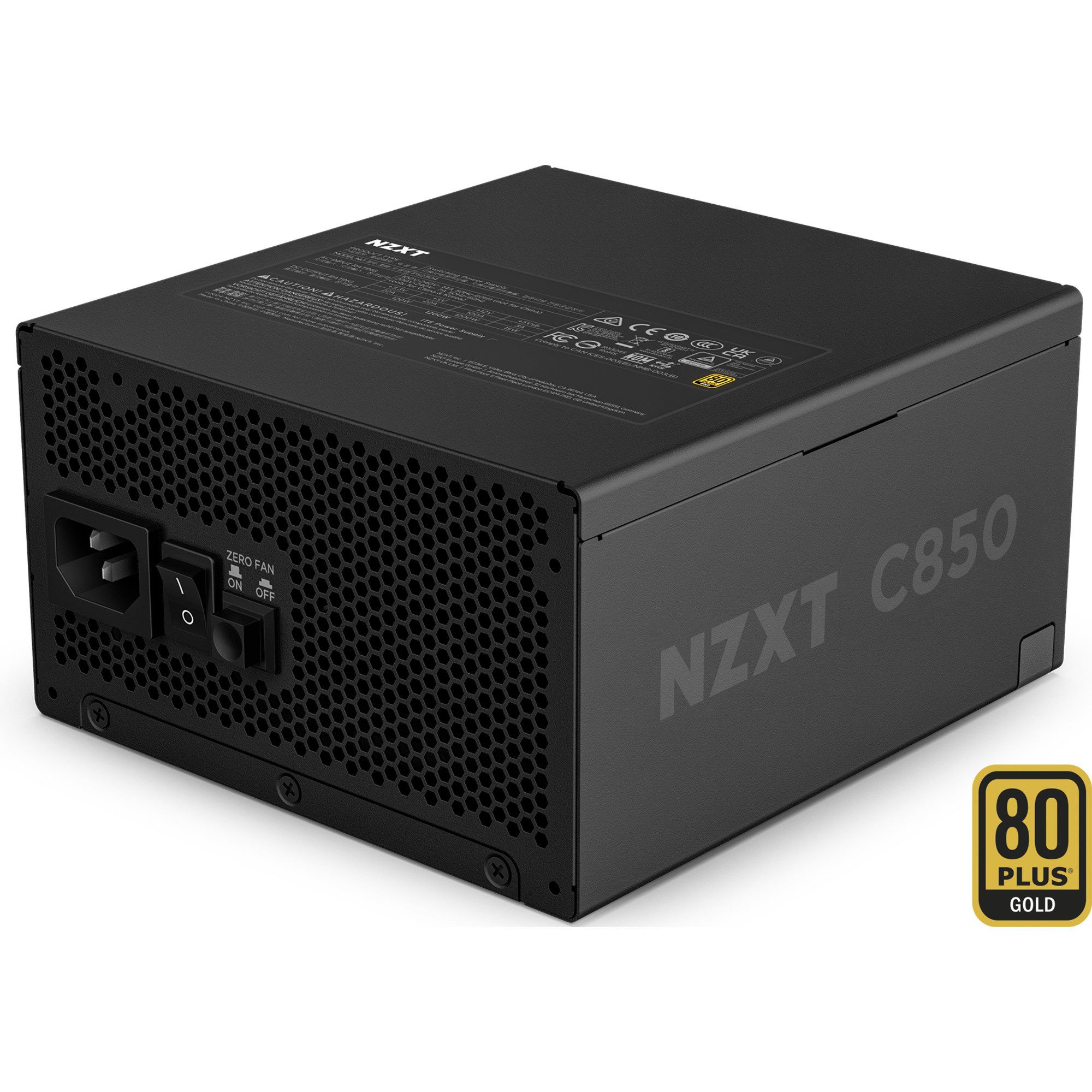 NZXT NZXT C850 Gold ATX 3.1, PC-Netzteil, (1x 16-Pin PC-Netzteil