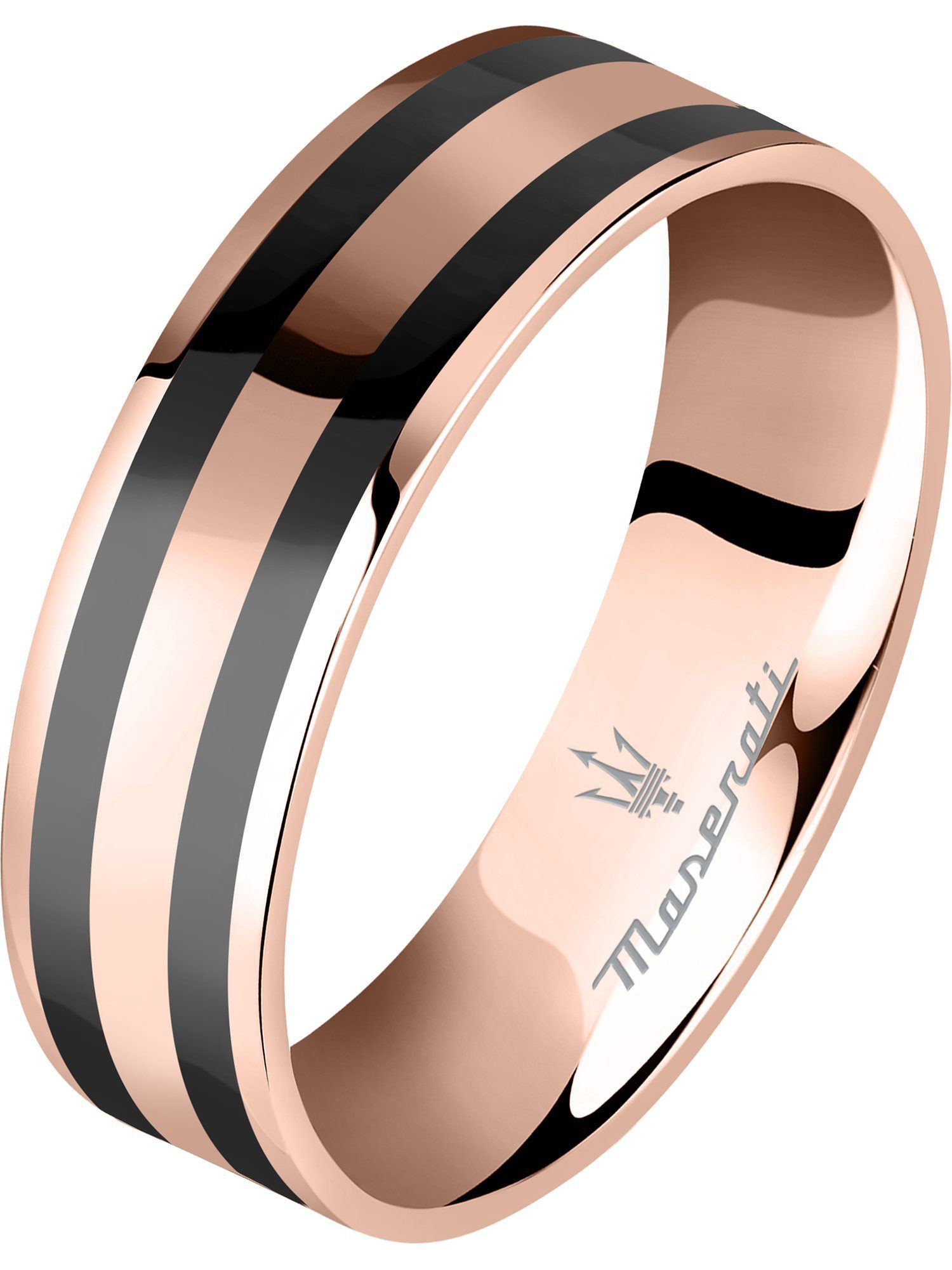MASERATI Fingerring Maserati Herren-Herrenring Edelstahl, Keramik günstig online kaufen