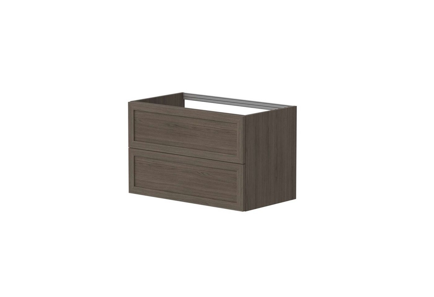 Thumbnail - welltime Waschtisch Rustic, mit Soft-Close-Funktion, Breite 81,5 cm, Eichenfurnier