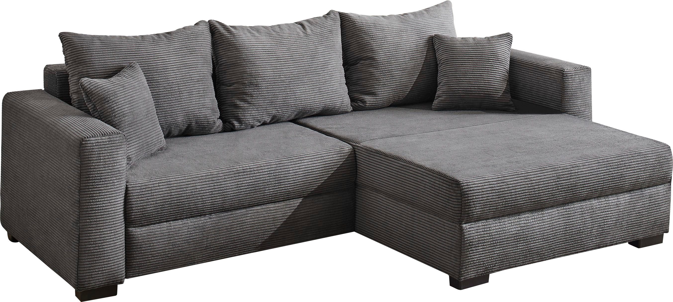 Jockenhöfer Gruppe Ecksofa Elmau, inklusive Bettfunktion,Bettkasten,Ottoman günstig online kaufen