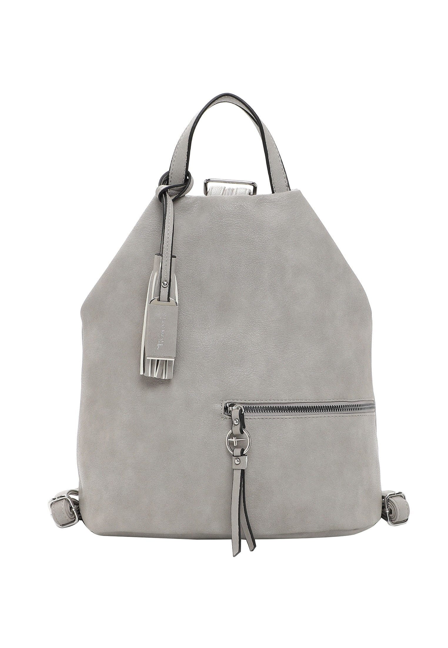 Tamaris Cityrucksack TAS Nele, Logo Anhänger