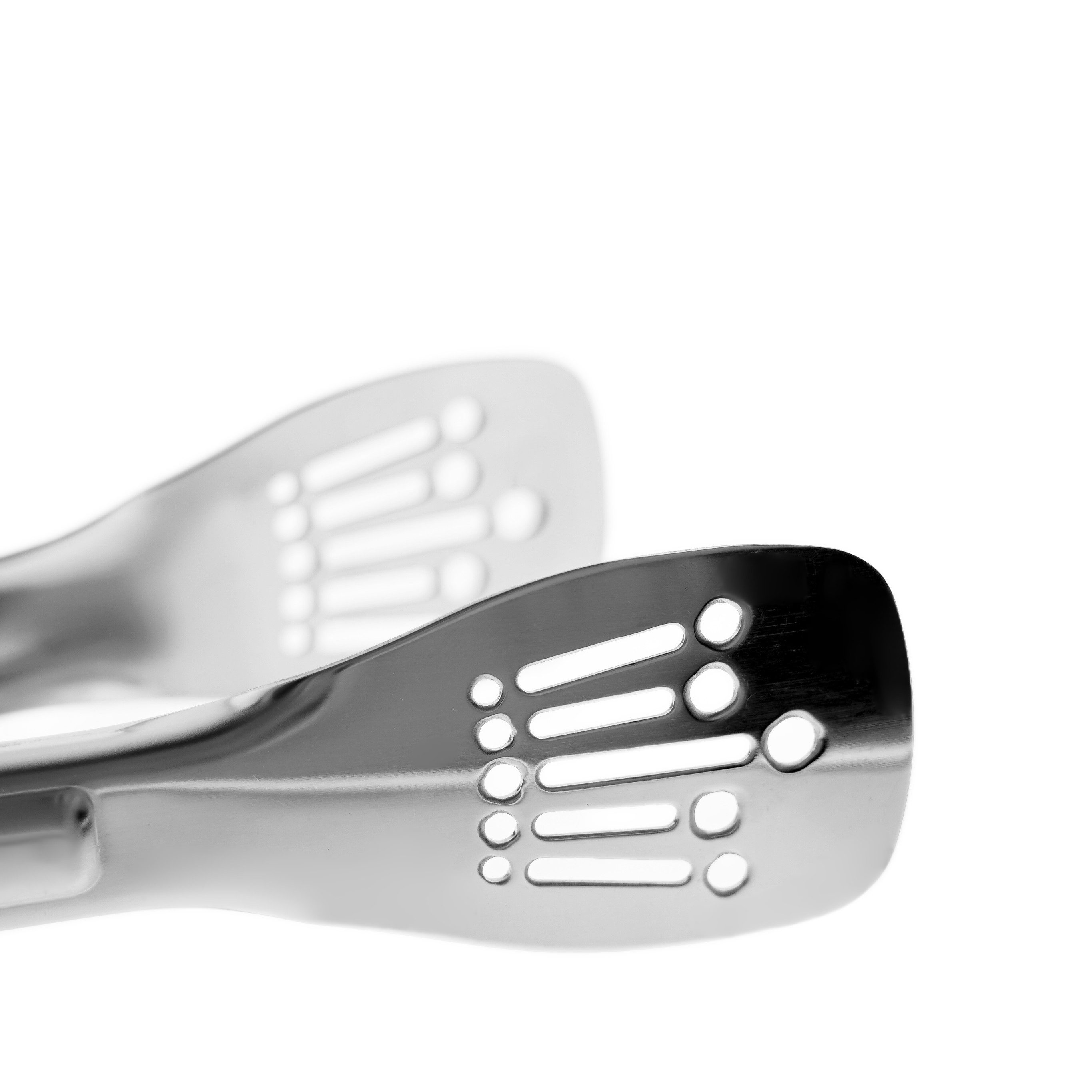 Almina Servierzange 24 cm aus Edelstahl für Salat, Buffet & Küche - Silber