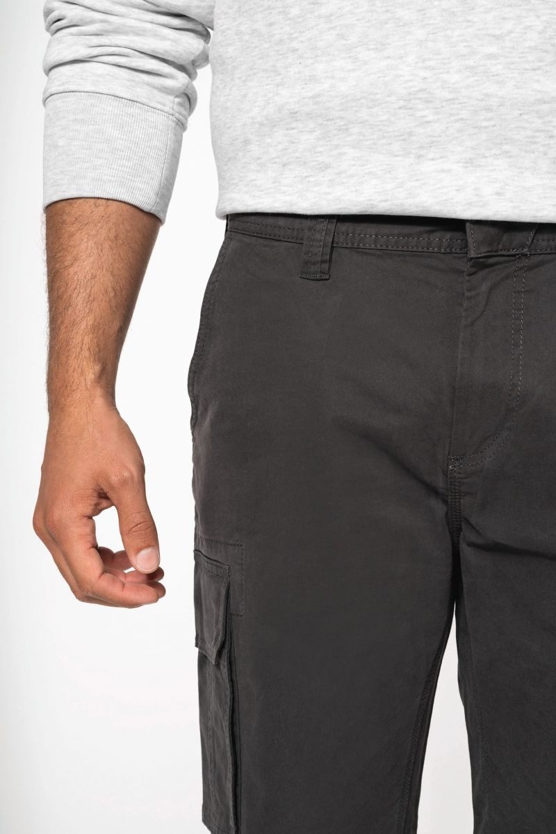 Kariban Shorts Bermuda-Shorts für Herren mit mehreren Taschen