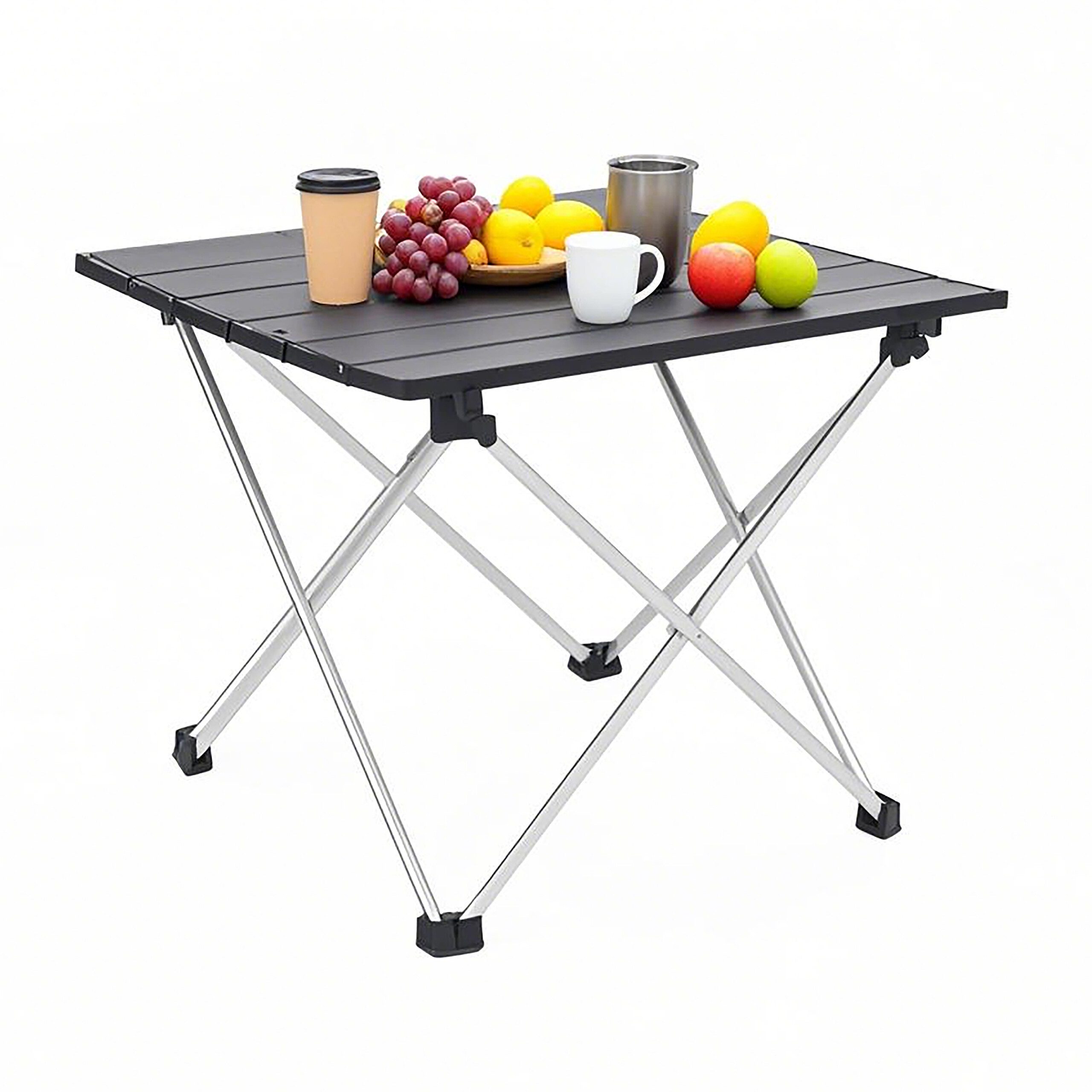 relaxdays Klapptisch Faltbarer Campingtisch aus Aluminium, günstig online kaufen