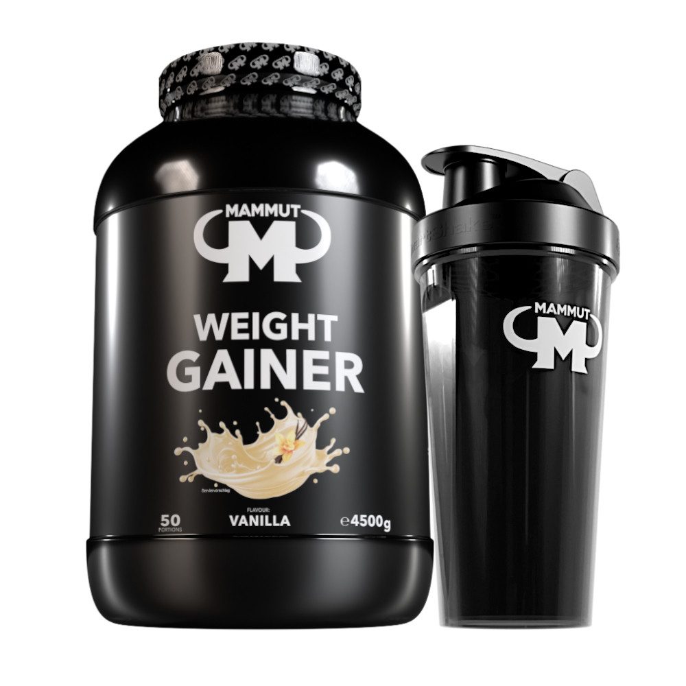 Mammut Nutrition 4,5 kg Weight Gainer Bundle Pulver, 4500 g