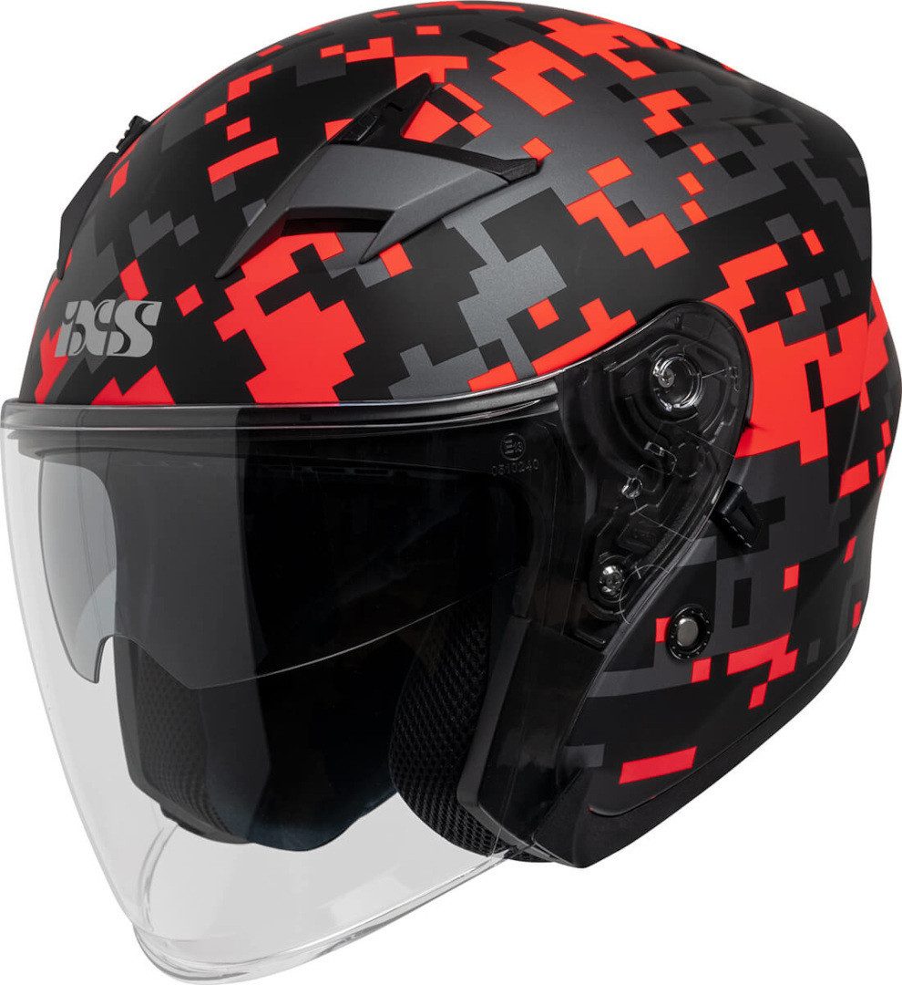 IXS Motorradhelm 99 2.0 Jethelm, integriertes Sonnenvisier