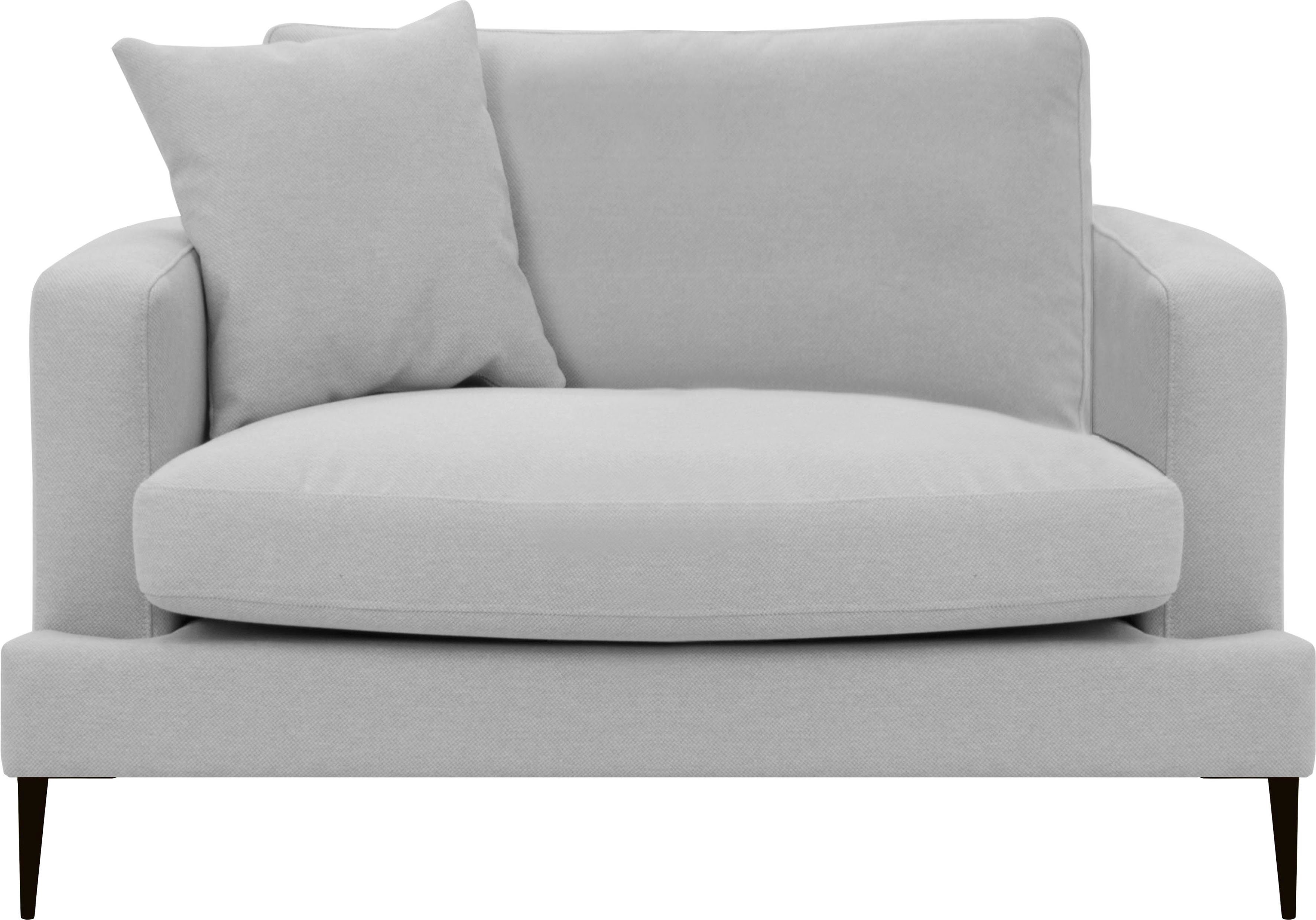 Leonique Sessel "Cozy Loungesessel, Designersessel, Maße B/T/H: 91/97/80 cm günstig online kaufen