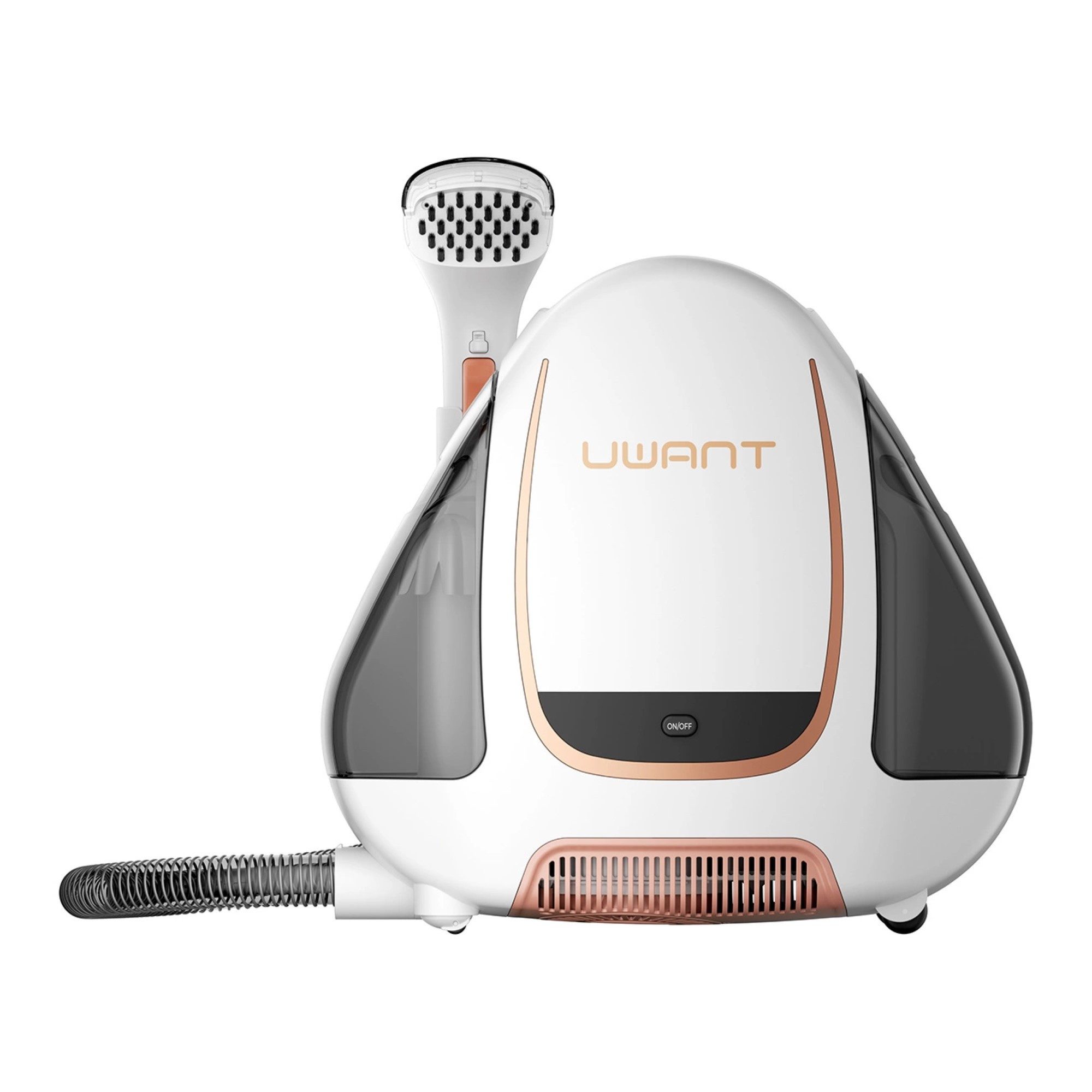 UWANT Wasch-Sauger B100-S in Weiß 12000Pa 450W mit 360 Grad drehbaren Rädern