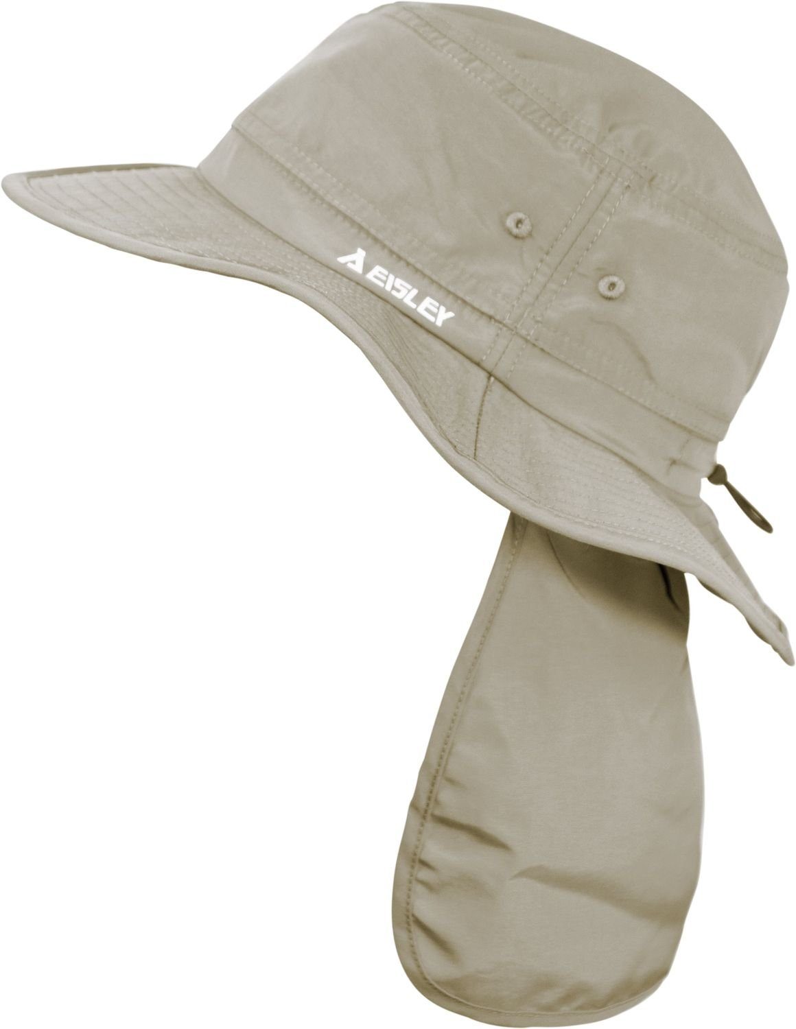 04-BEIGE CoolDry Fischerhut Serengeti und atmungsaktiv, Kinnband, Nackenschutz Eisley mit