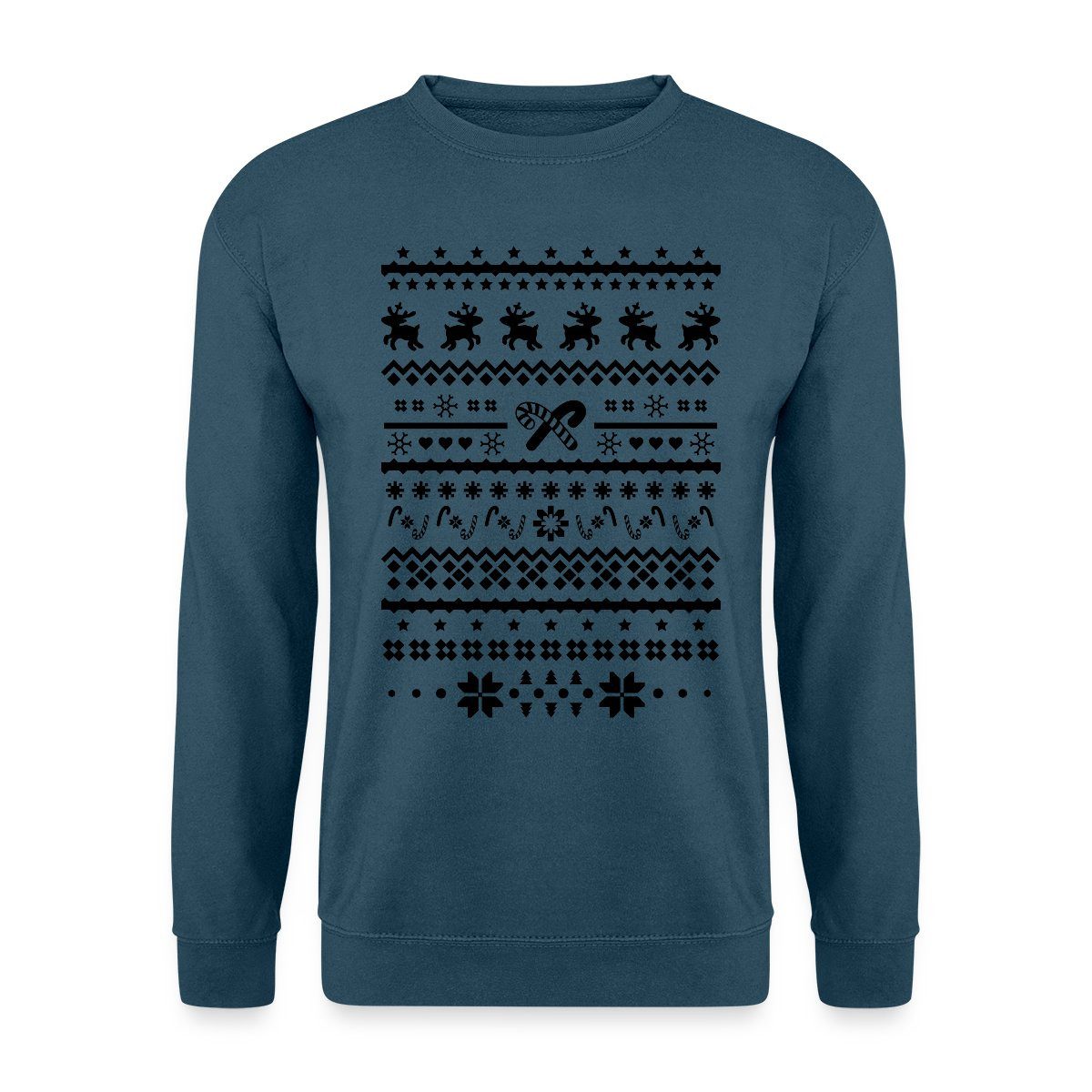 Sweatshirt Ugly Christmas Sweater Retro Lustig Weihnachten Unisex Pullover