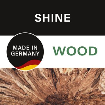 FISCHER & HONSEL LED Wandleuchte SHINE-WOOD, Ein-/Ausschalter, LED wechselbar, Made in Germany, langlebige LED