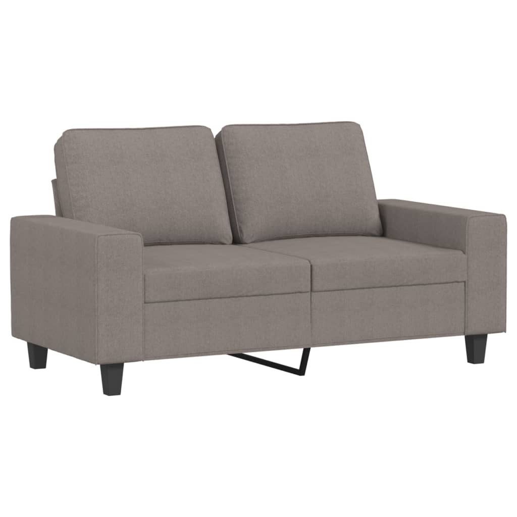 vidaXL Sofa 3-tlg. Sofagarnitur Taupe Stoff günstig online kaufen