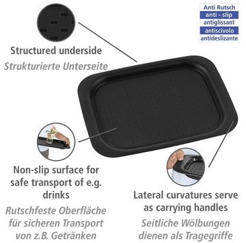 WENKO Tablett XL, Kunststoff, (1-tlg), Anti-Rutsch