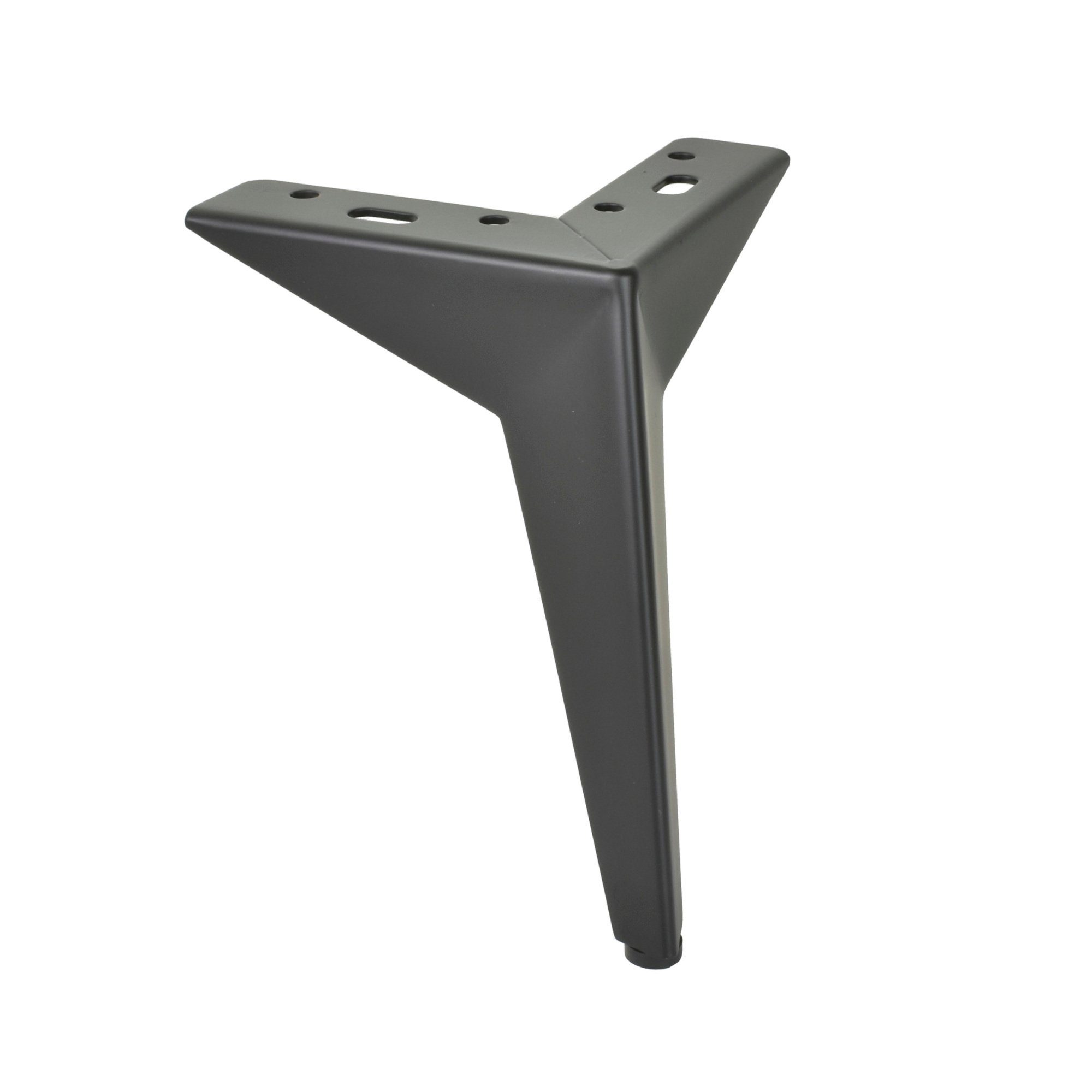 Prima-Online Möbelfuß Möbelfüße Möbelbeine Schrankfuß Sofafüße Füße Schwarz H: 19cm [1 St.]